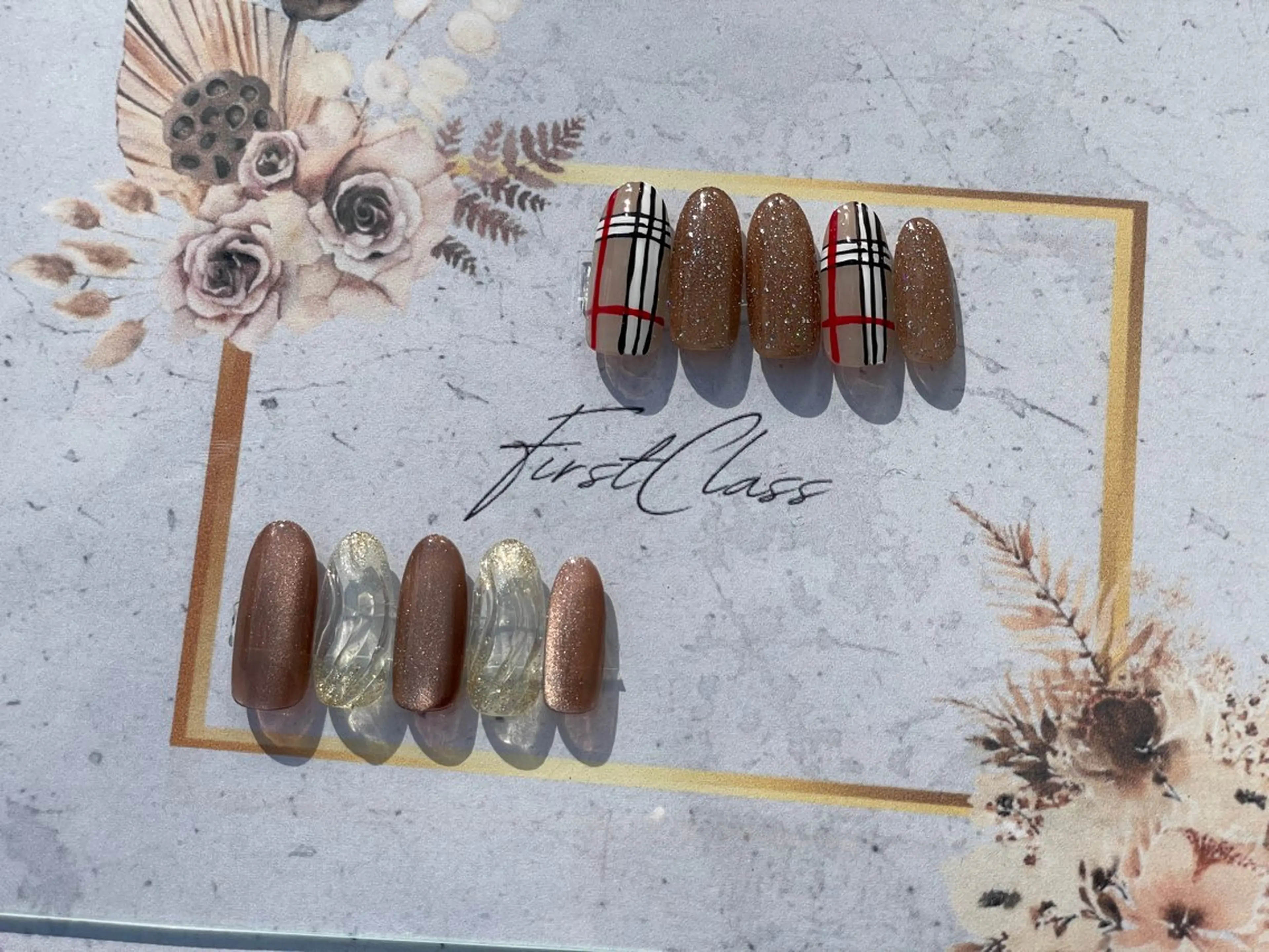 ネイル 長さ出し ハンドネイル 。 YURiのネイルデザイン