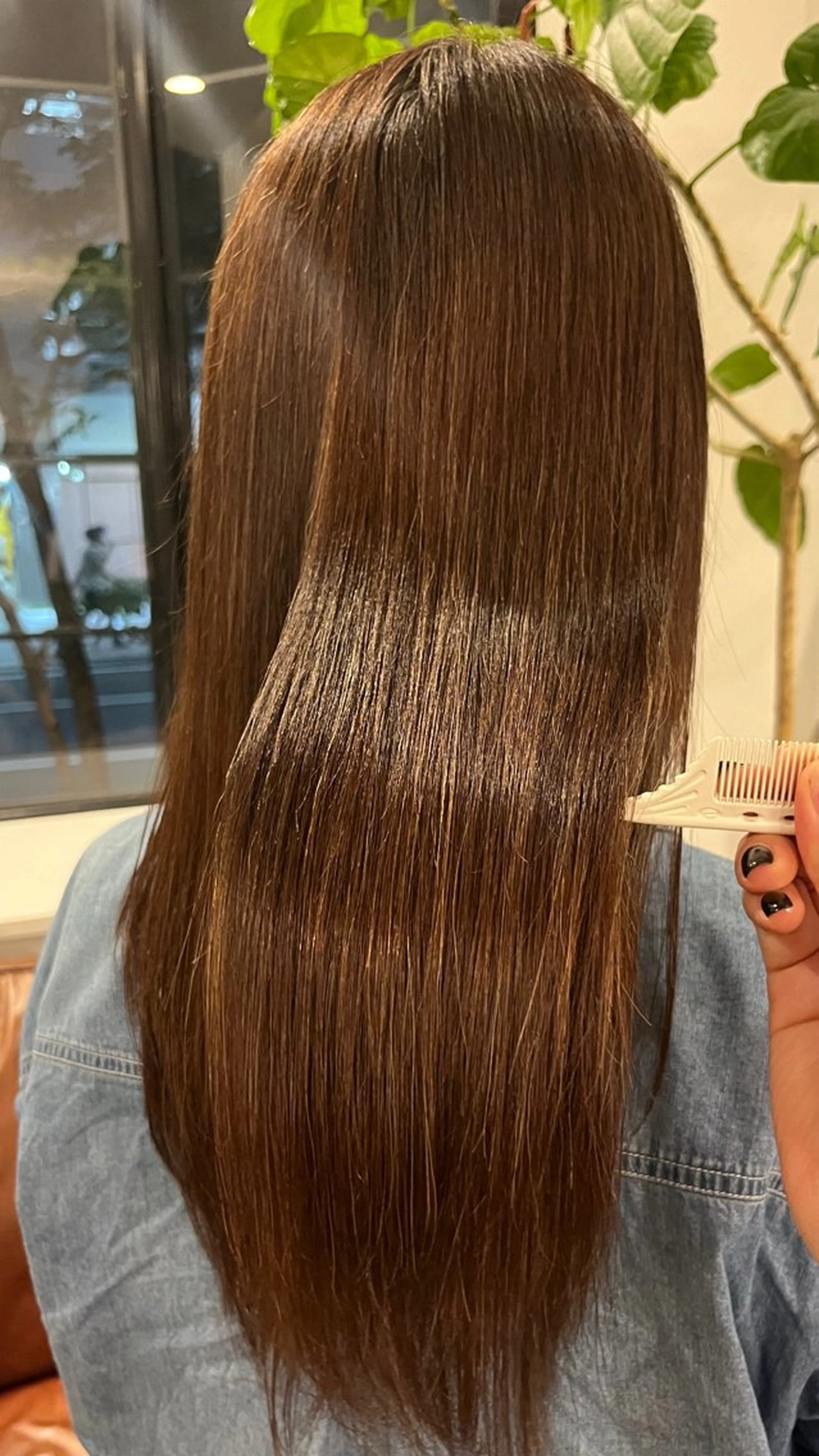 ルチア　パリ所属・ブリーチカラーモデル yunaのヘアスタイル