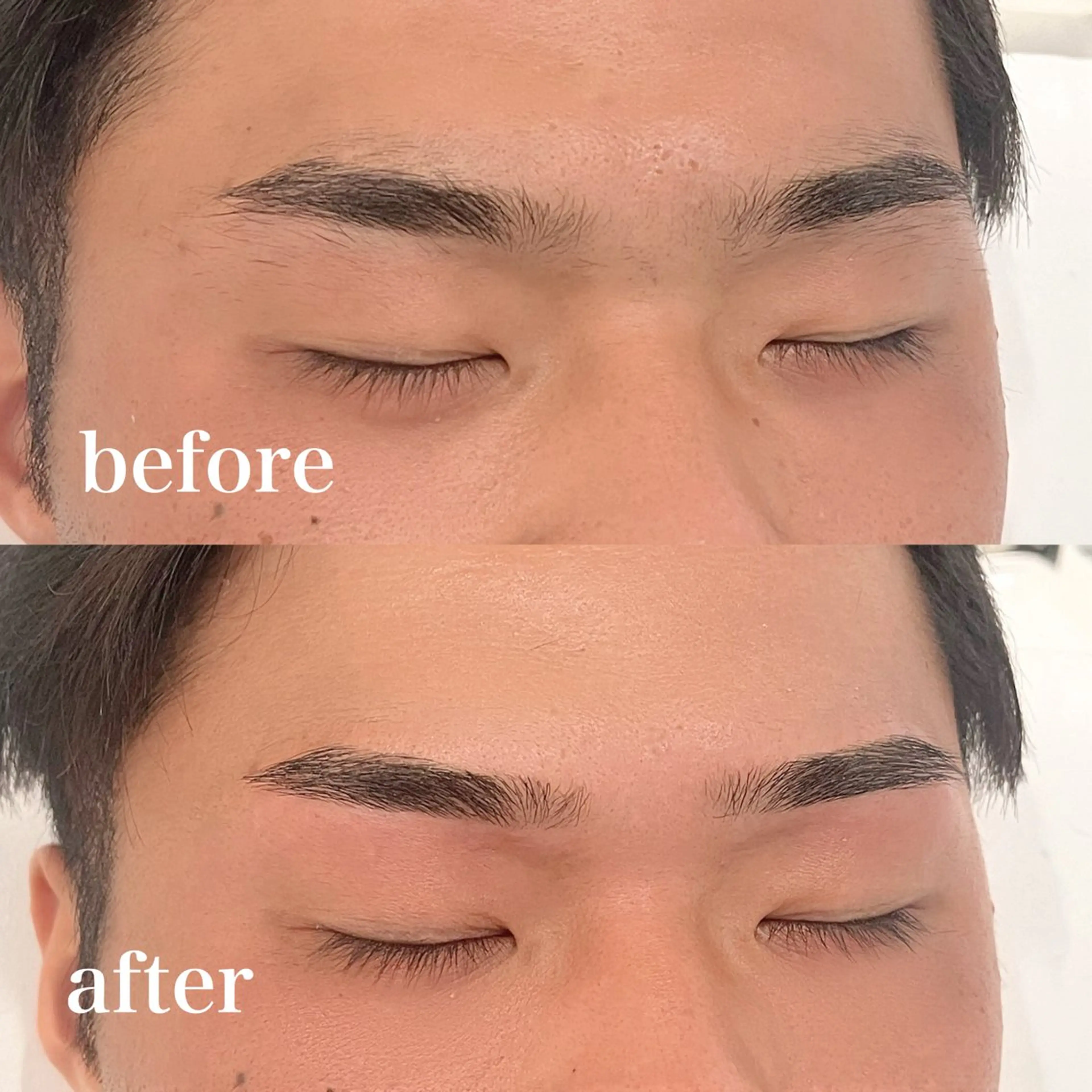 メンズ アイブロウ ワックス脱毛 眉カット その他(アイブロウ) 八田 紗希の眉毛・アイブロウイメージ