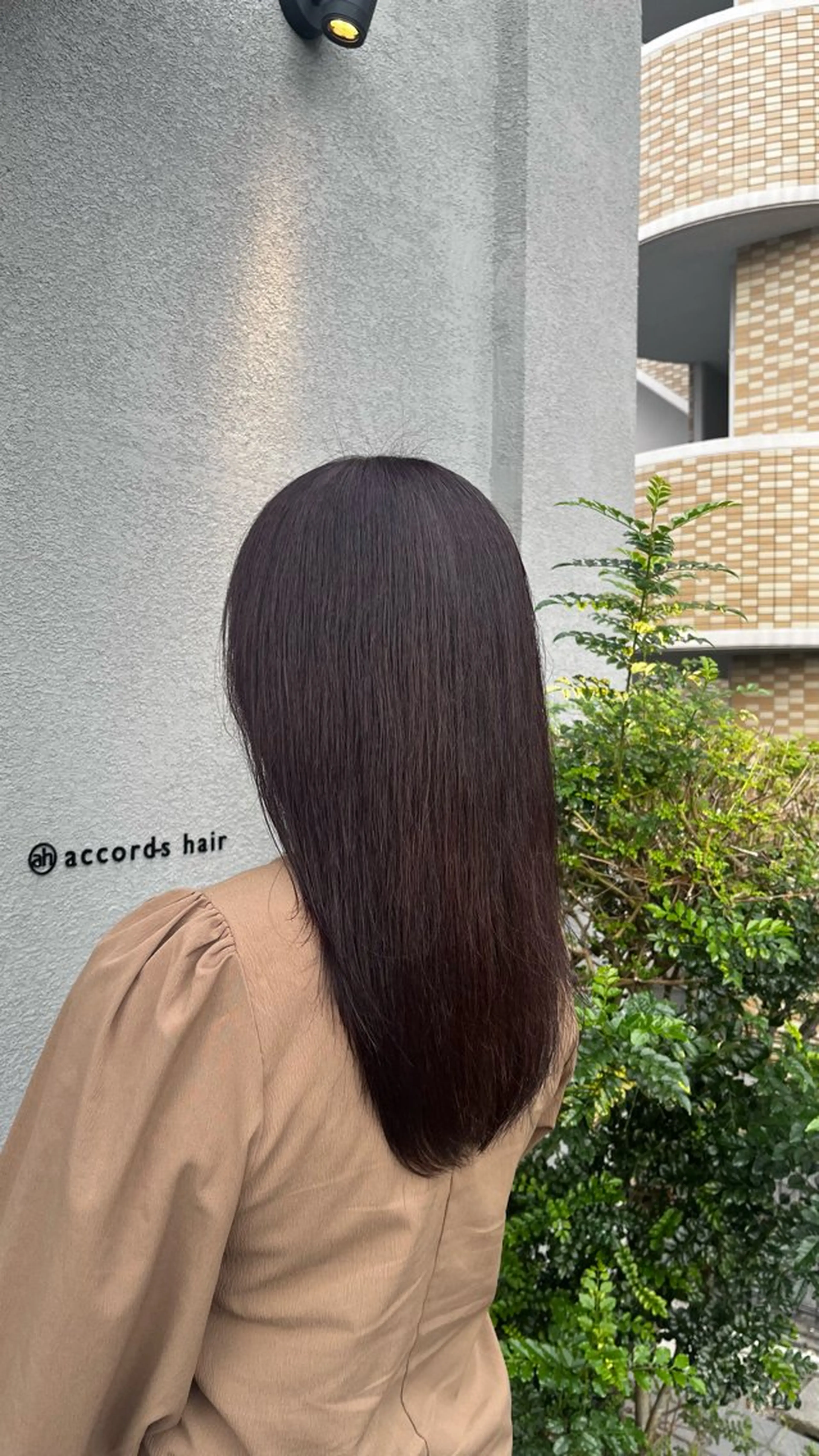 カラー 坂下 かのんのヘアスタイル