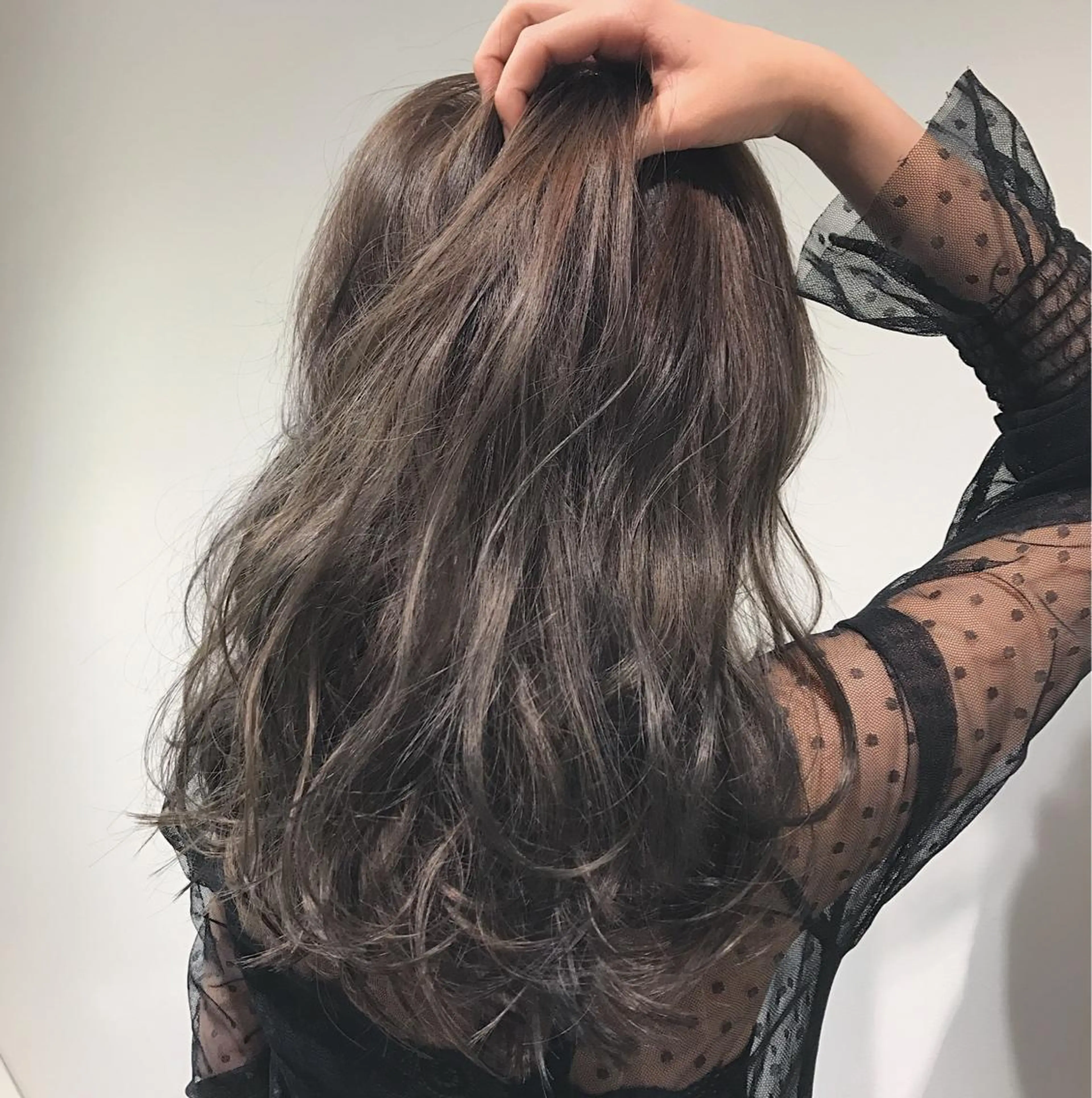 セミロング カラー ヘアアレンジ Zina渋谷エリア マネージャShionのヘアスタイル