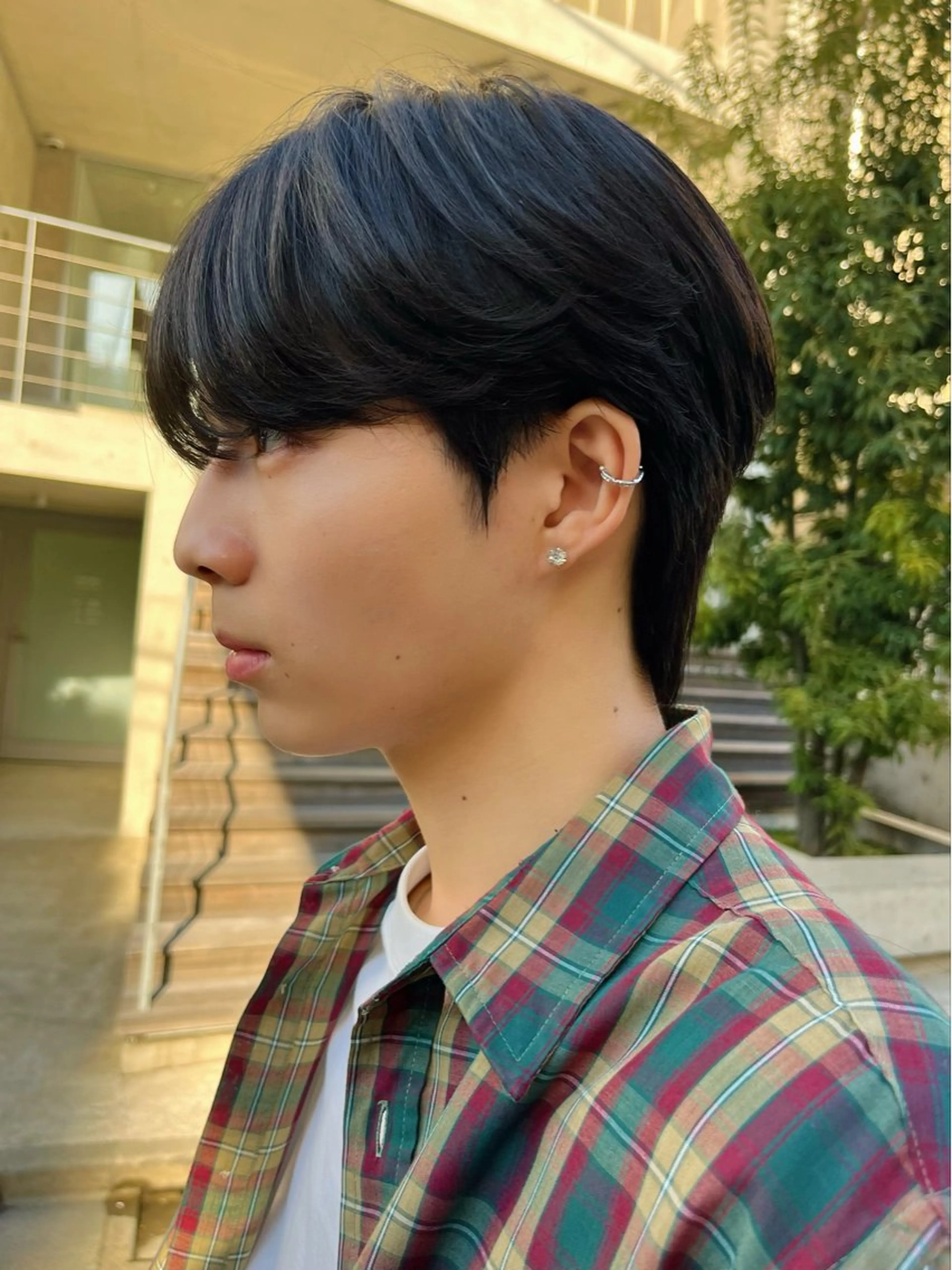 ショート メンズ メンズ🍃ナチュラル 韓国風ヘアRENのヘアスタイル