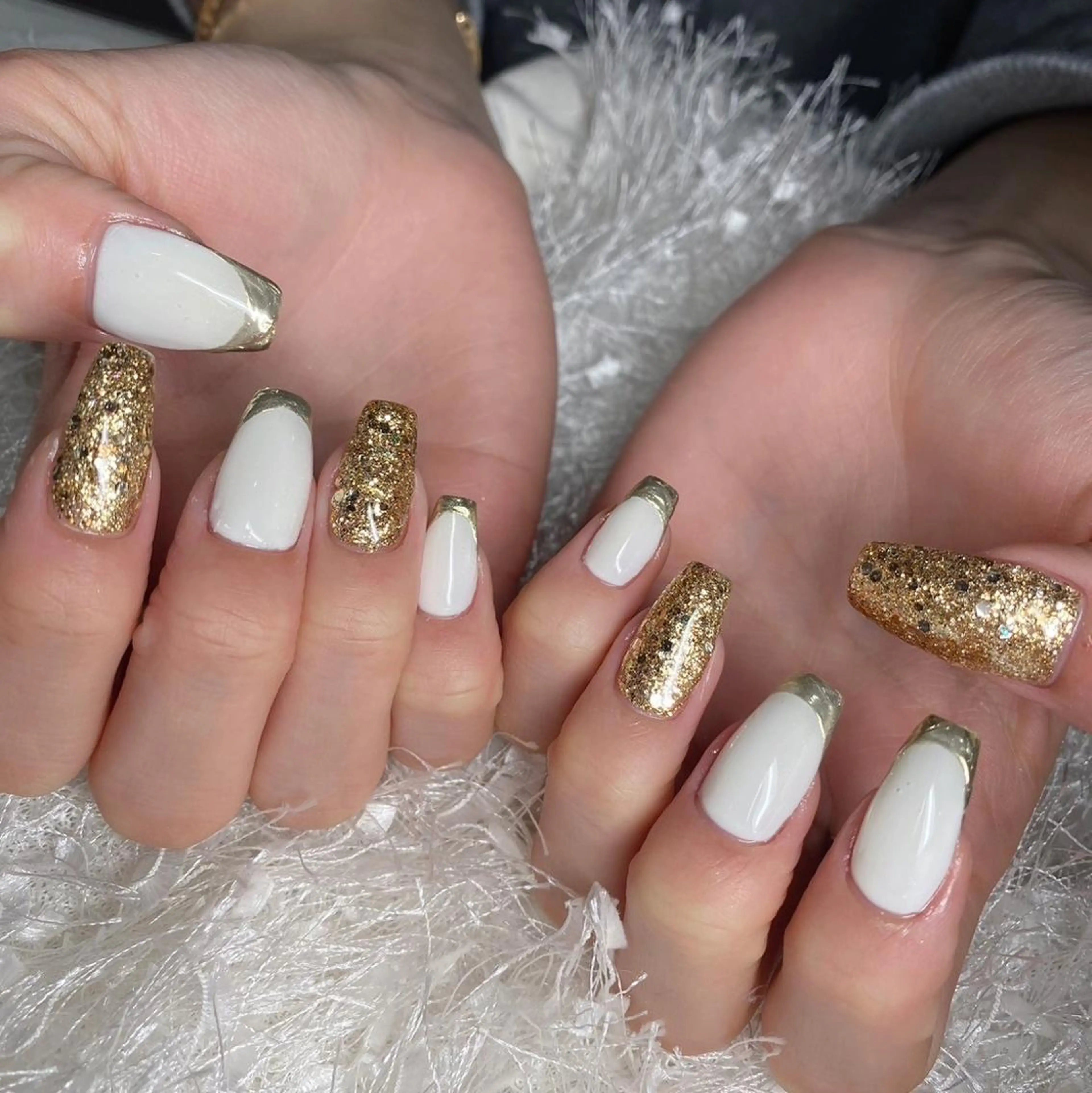 ネイル 長さ出し フレンチネイル ジェルネイル グラデーション 韓国ネイル ハンドネイル Nail&eye Belire 新宿のネイルデザイン