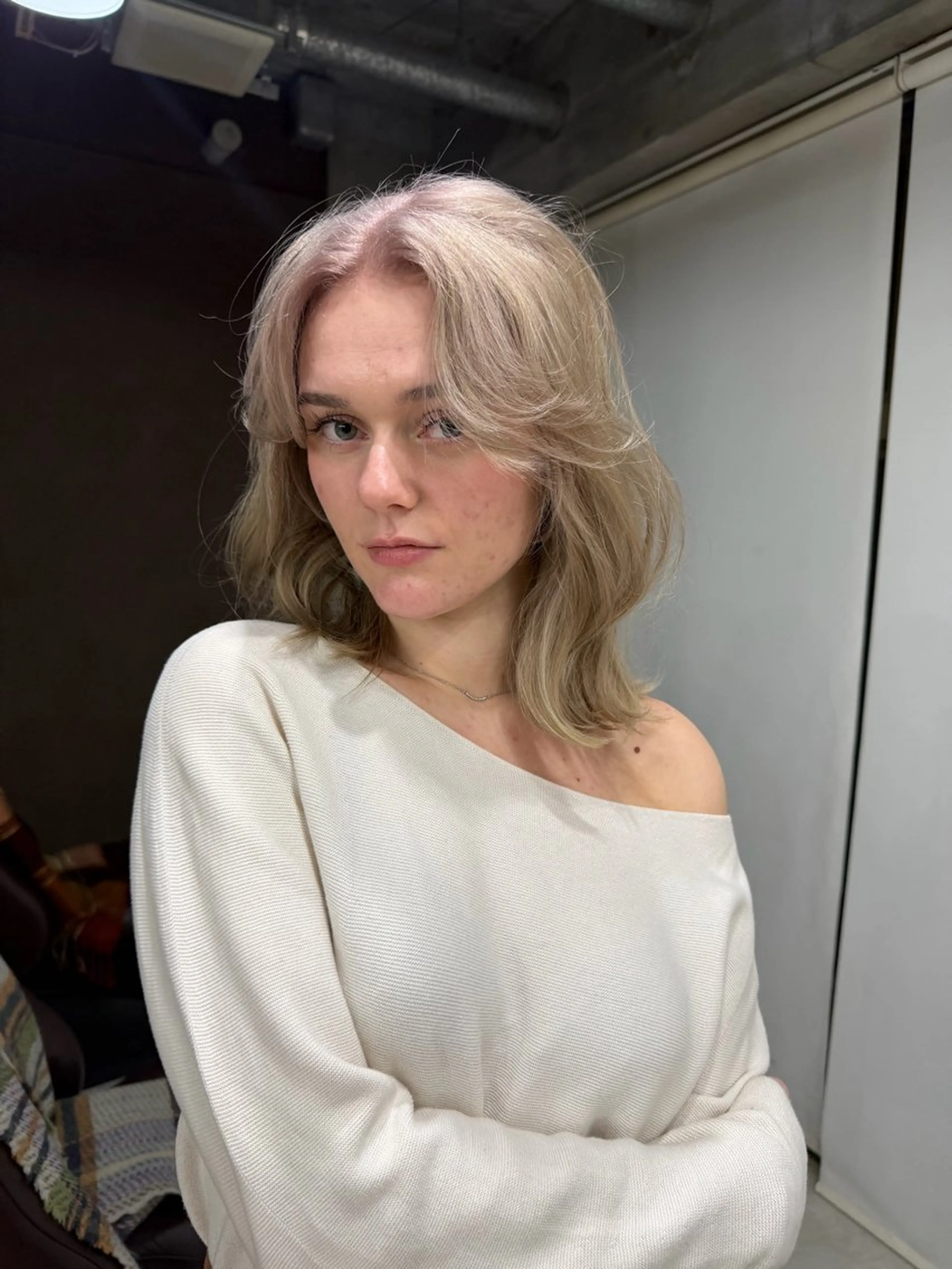 ダブルカラー( 1bleach + color )の写真