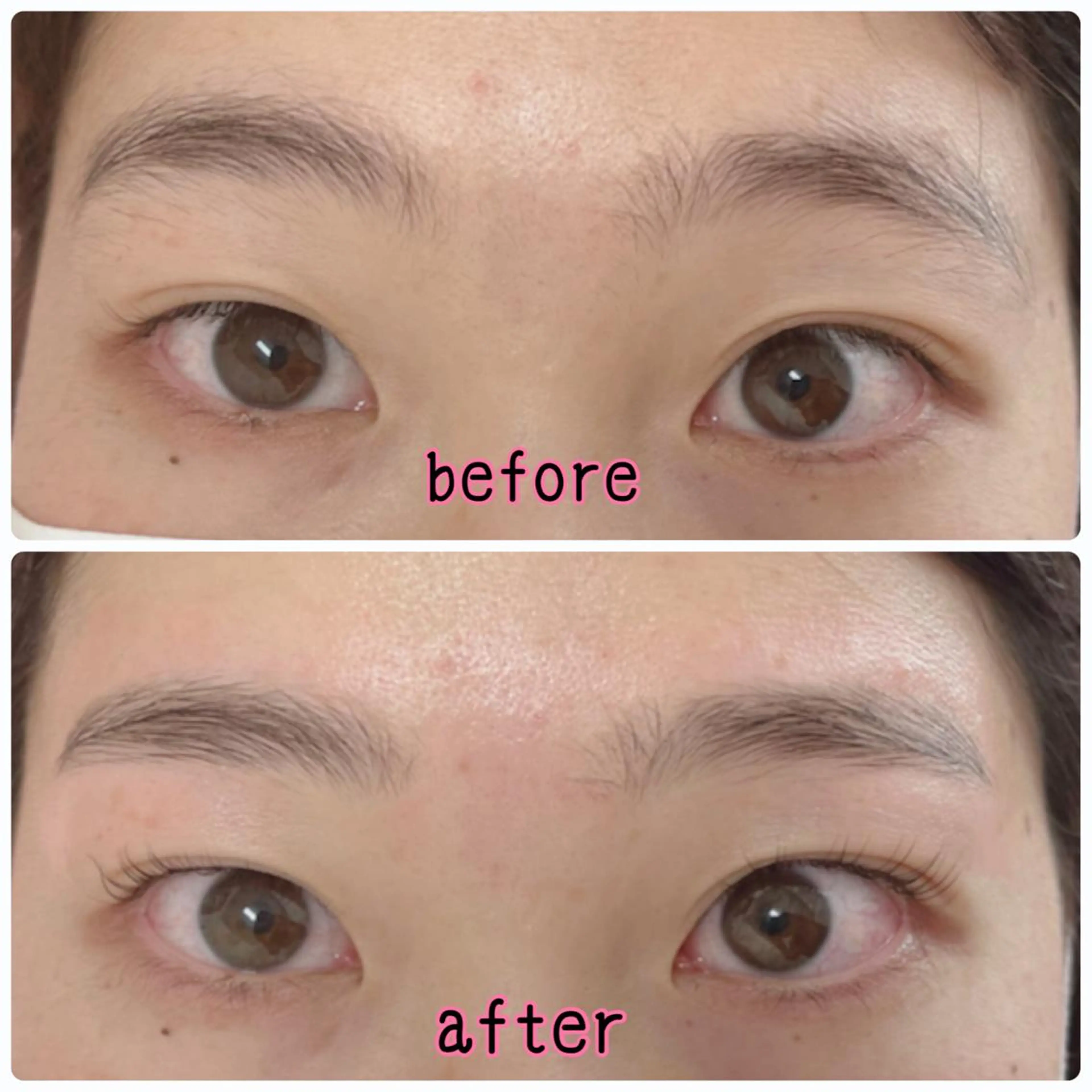 マツエク・マツパ アイブロウ 一重×まつ毛パーマ eyelash momoのマツエク・マツパデザイン