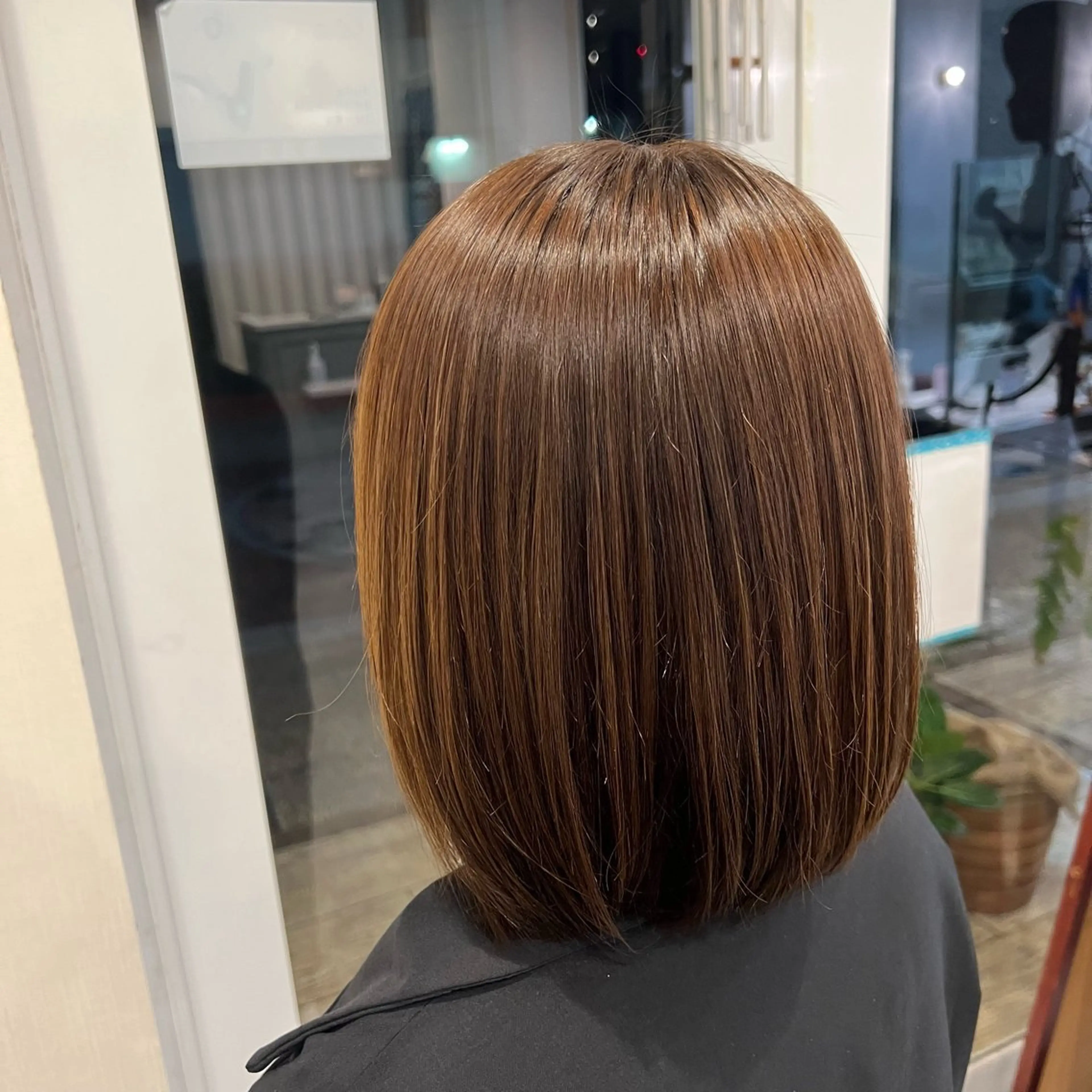 ミディアム カラー オリーブカラー 🥀さとう ゆうな🥀のヘアスタイル