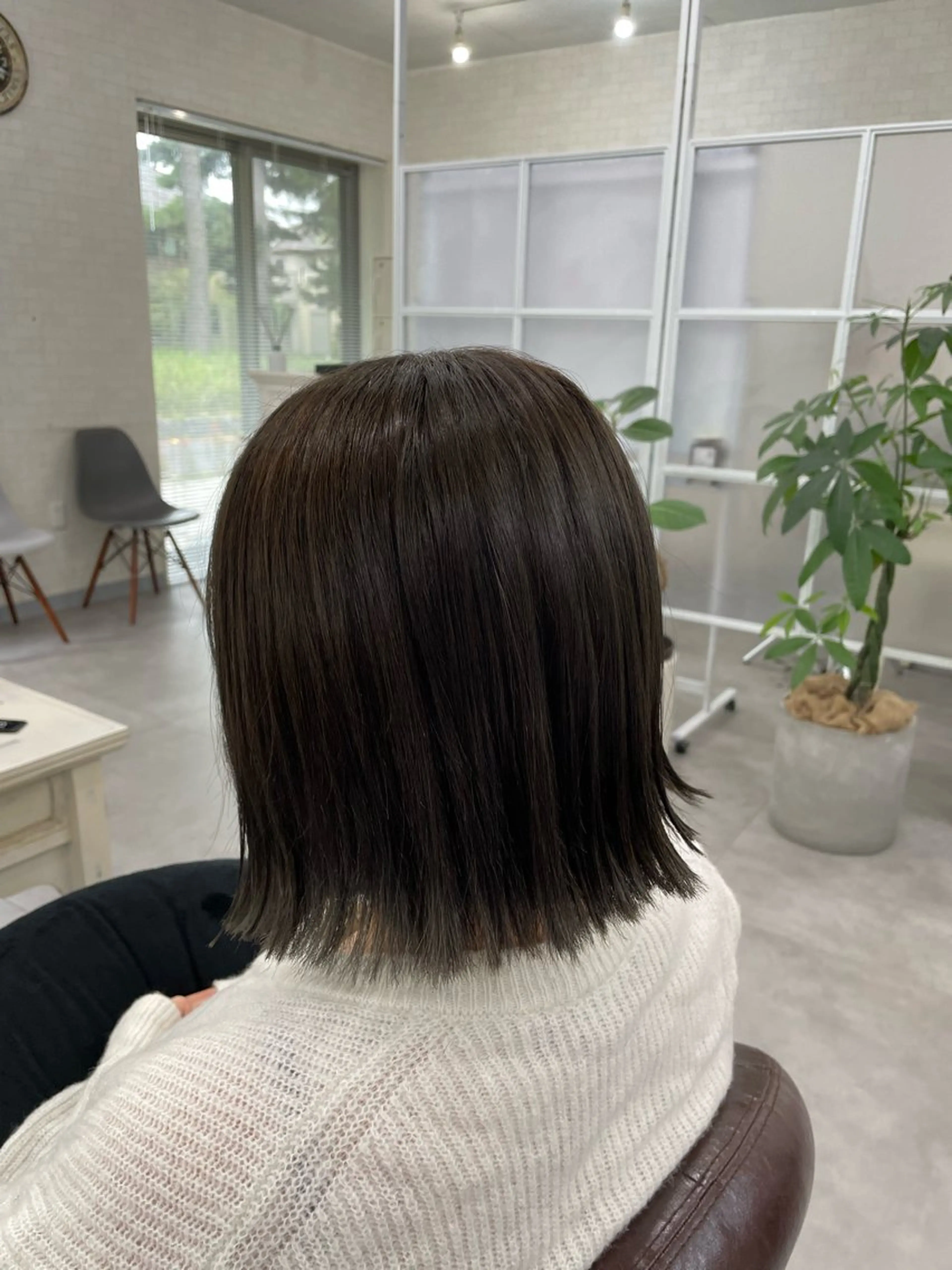 ショート 縮毛矯正・髪質改善個室型salon Cannaつくばみどりの美容室【カンナ】所属・Canna honokaのヘアスタイル