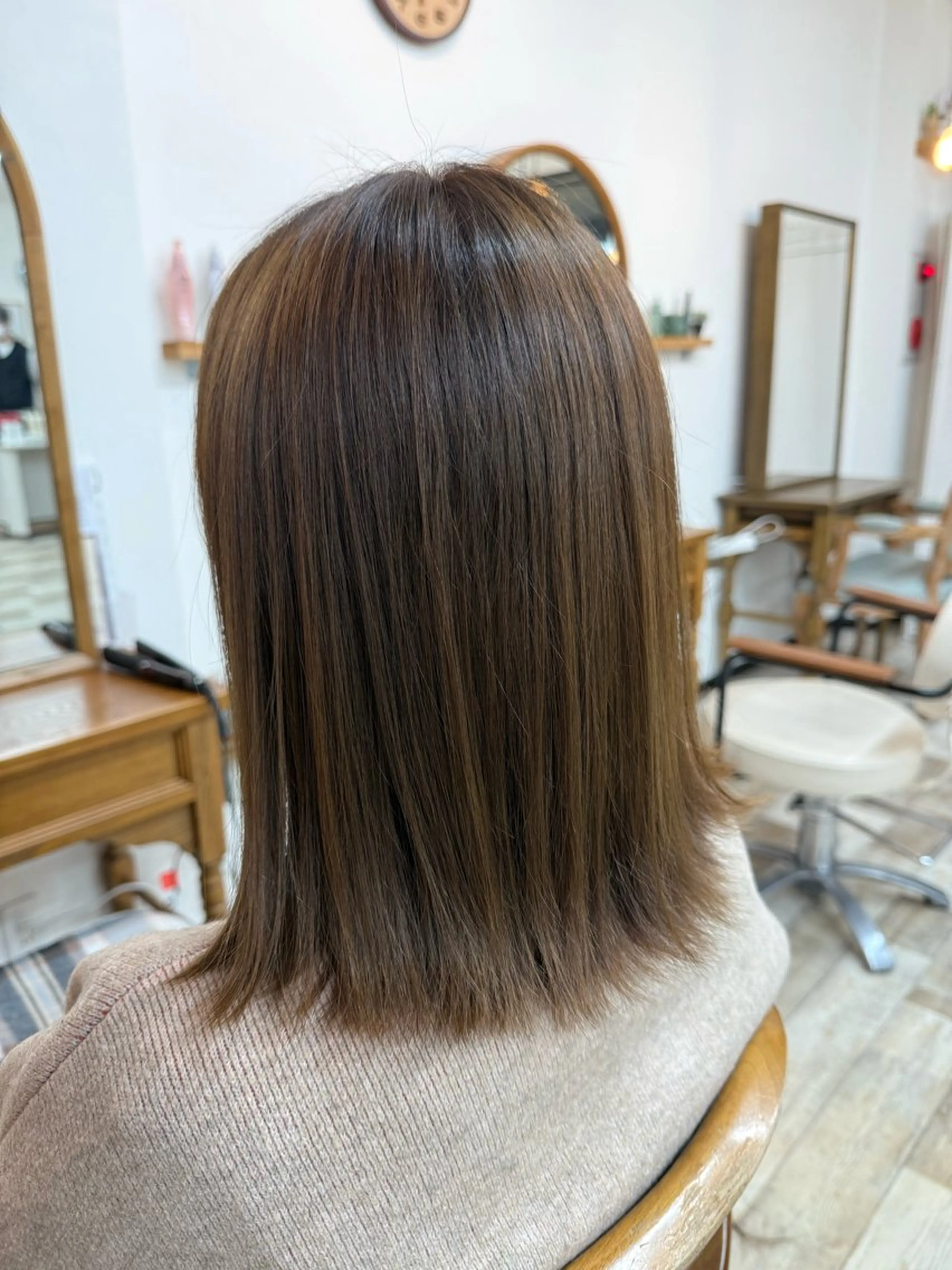 カラー＋4stepトリートメントの写真