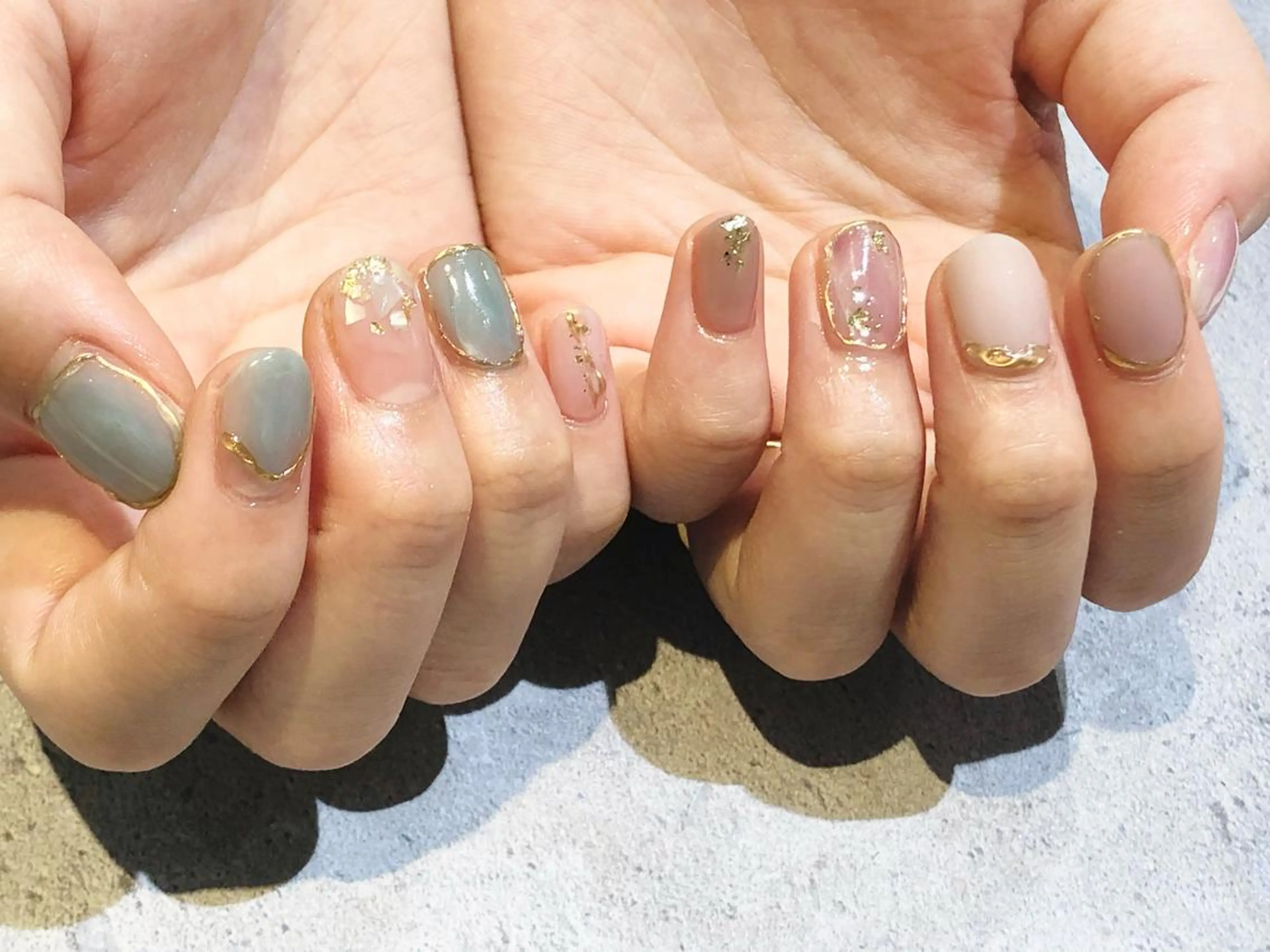 ネイル 舞田 苑香のネイルデザイン