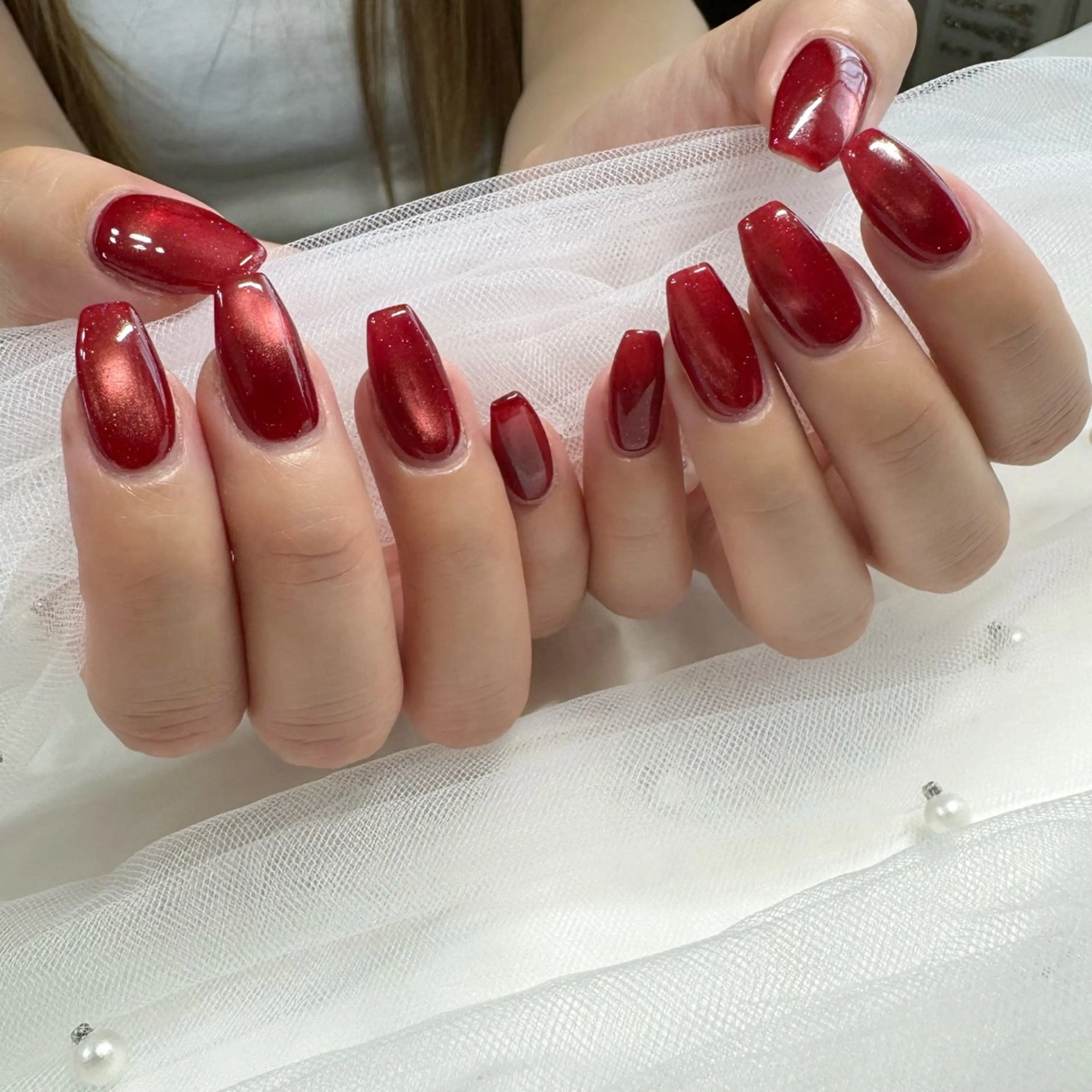 ネイル ジェルネイル シンプルネイル 東 千夏のネイルデザイン