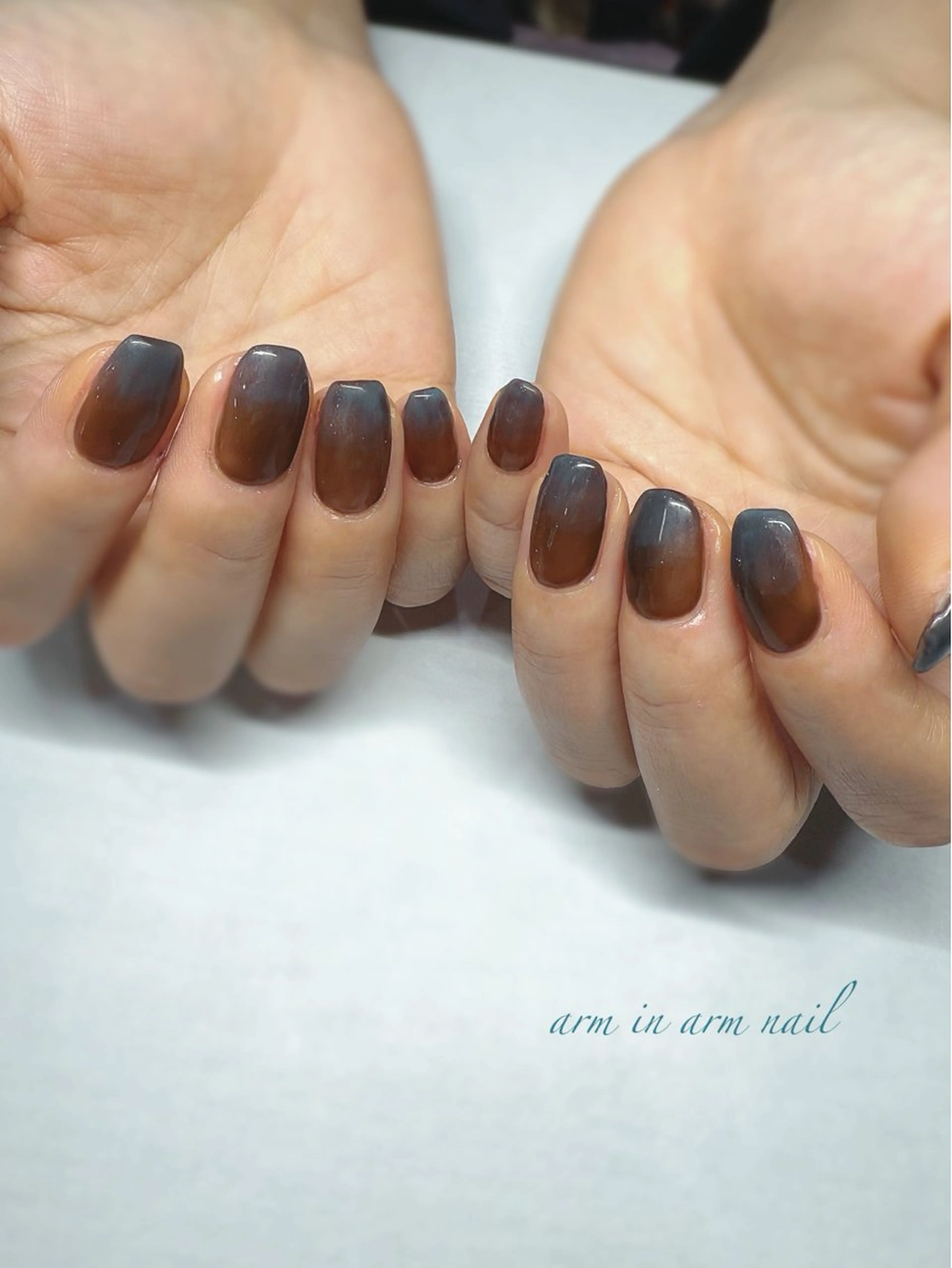 ネイル arm in arm ︎✿Yamamotoのマツエク・マツパデザイン