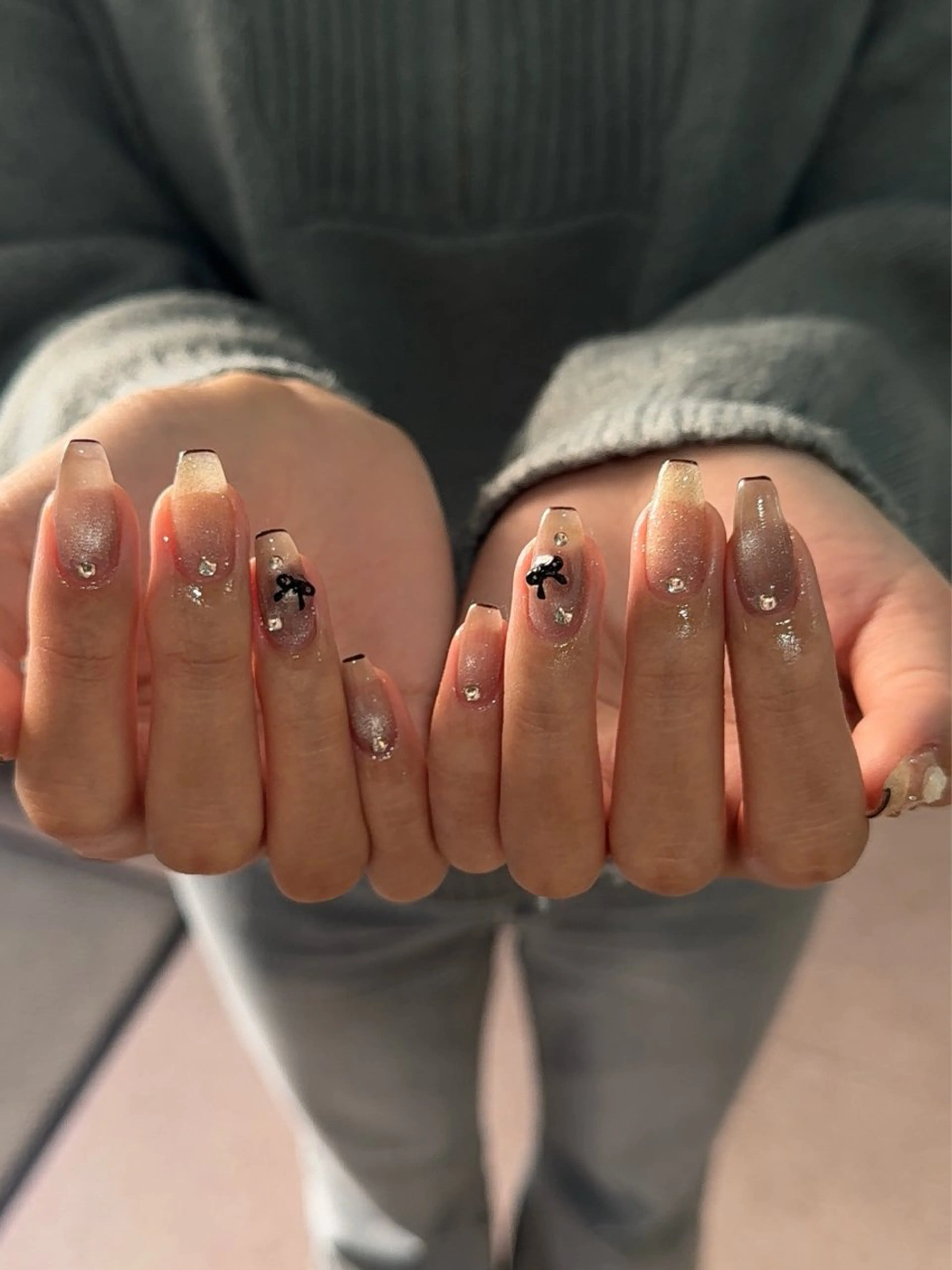 ネイル ハンドネイル ハンドケア Nail salon K　momoのネイルデザイン