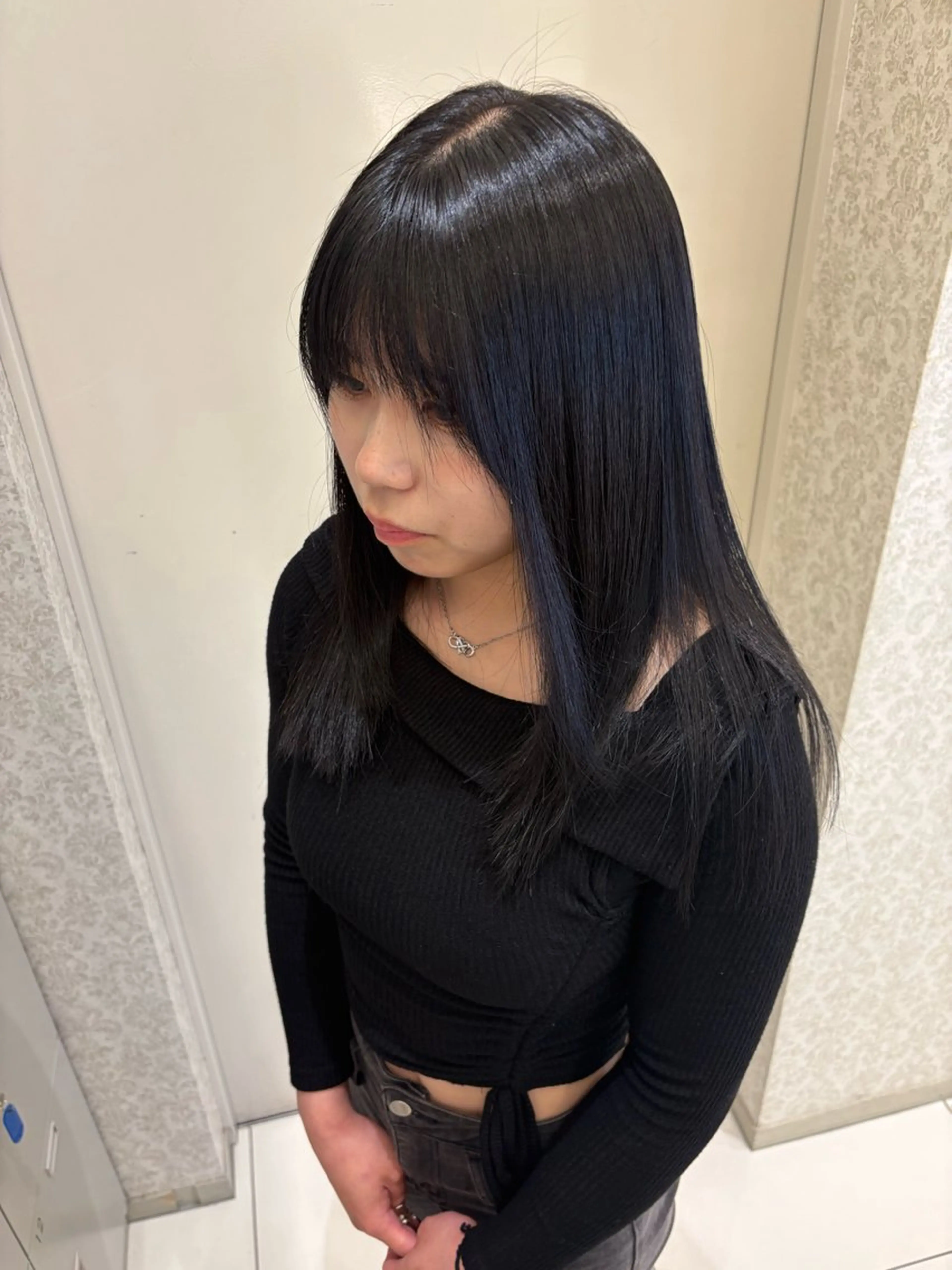 セミロング 垢抜けヘア/メンズシ ョート/パーマ特化のヘアスタイル