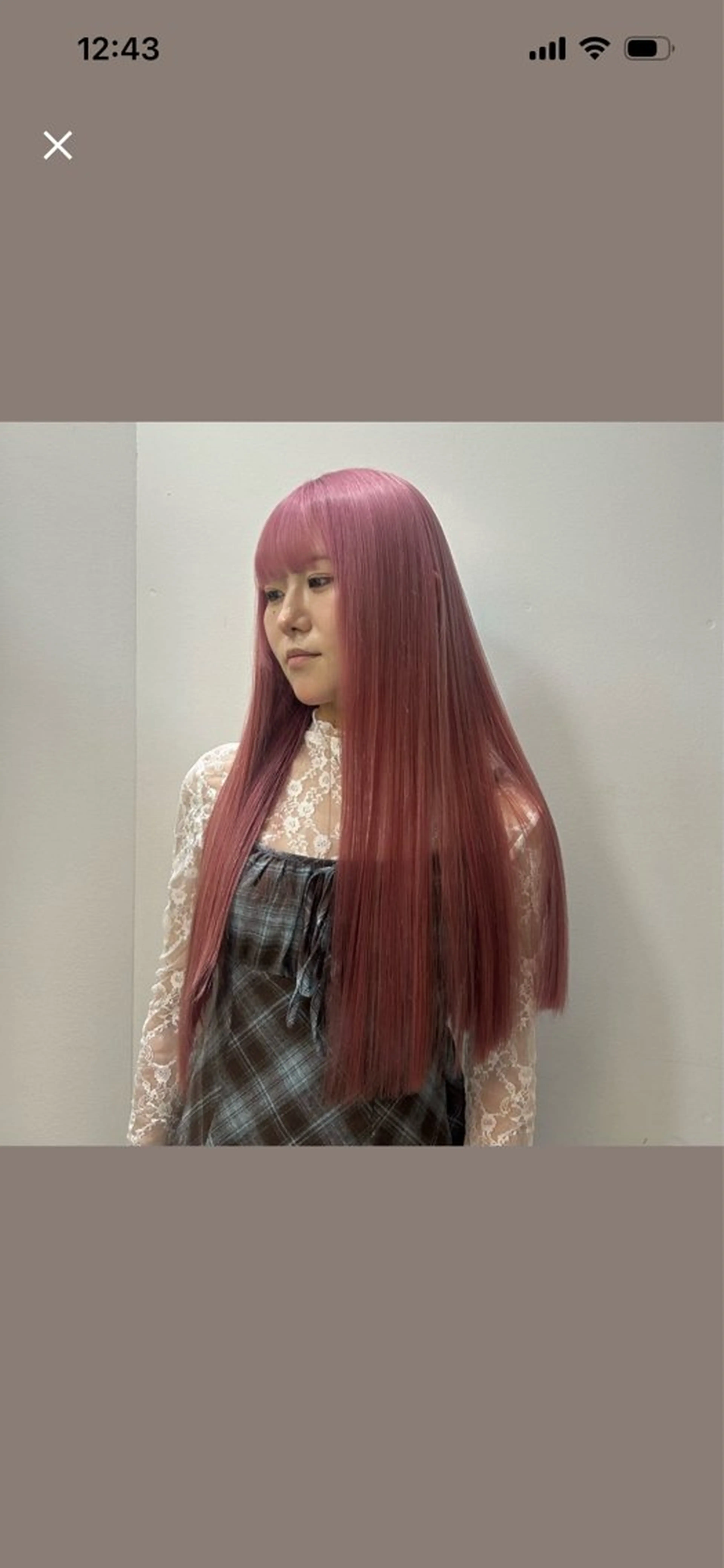 カラー 🍓垢抜けハイトーン 🍓HINAのヘアスタイル