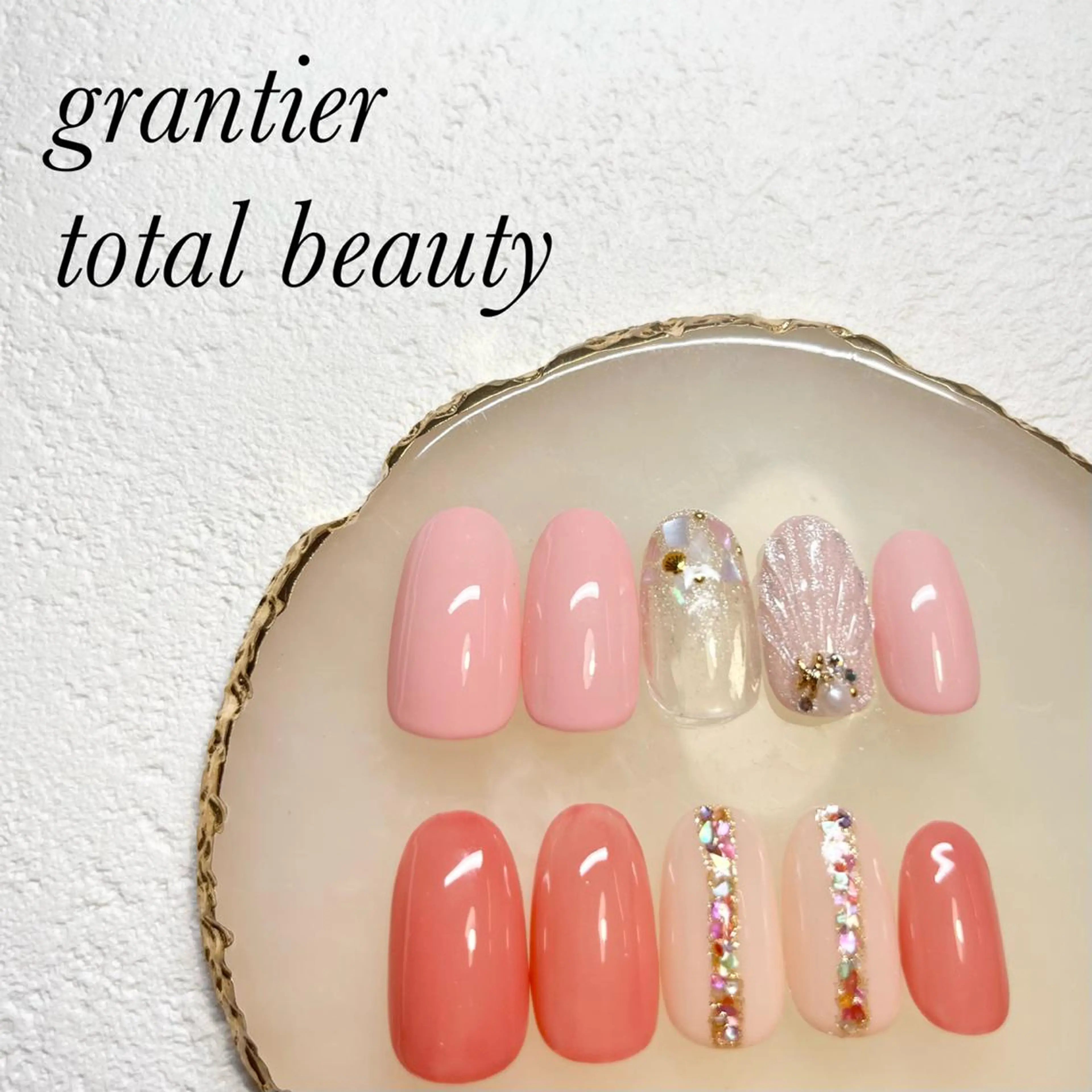ネイル ハンドネイル grantier beautyのネイルデザイン