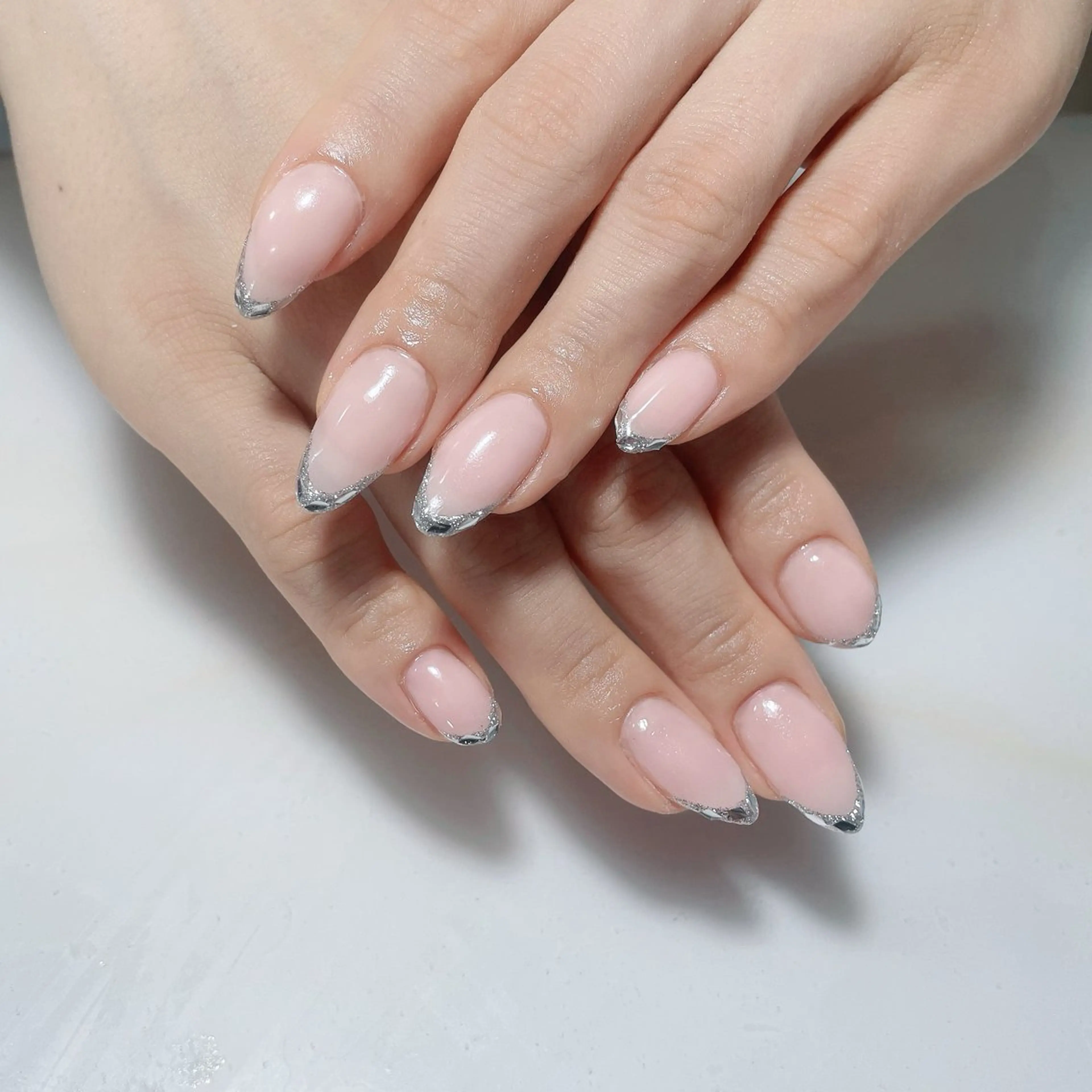 ネイル アートネイル フレンチネイル ジェルネイル グラデーション 韓国ネイル 久保田 マリコのネイルデザイン