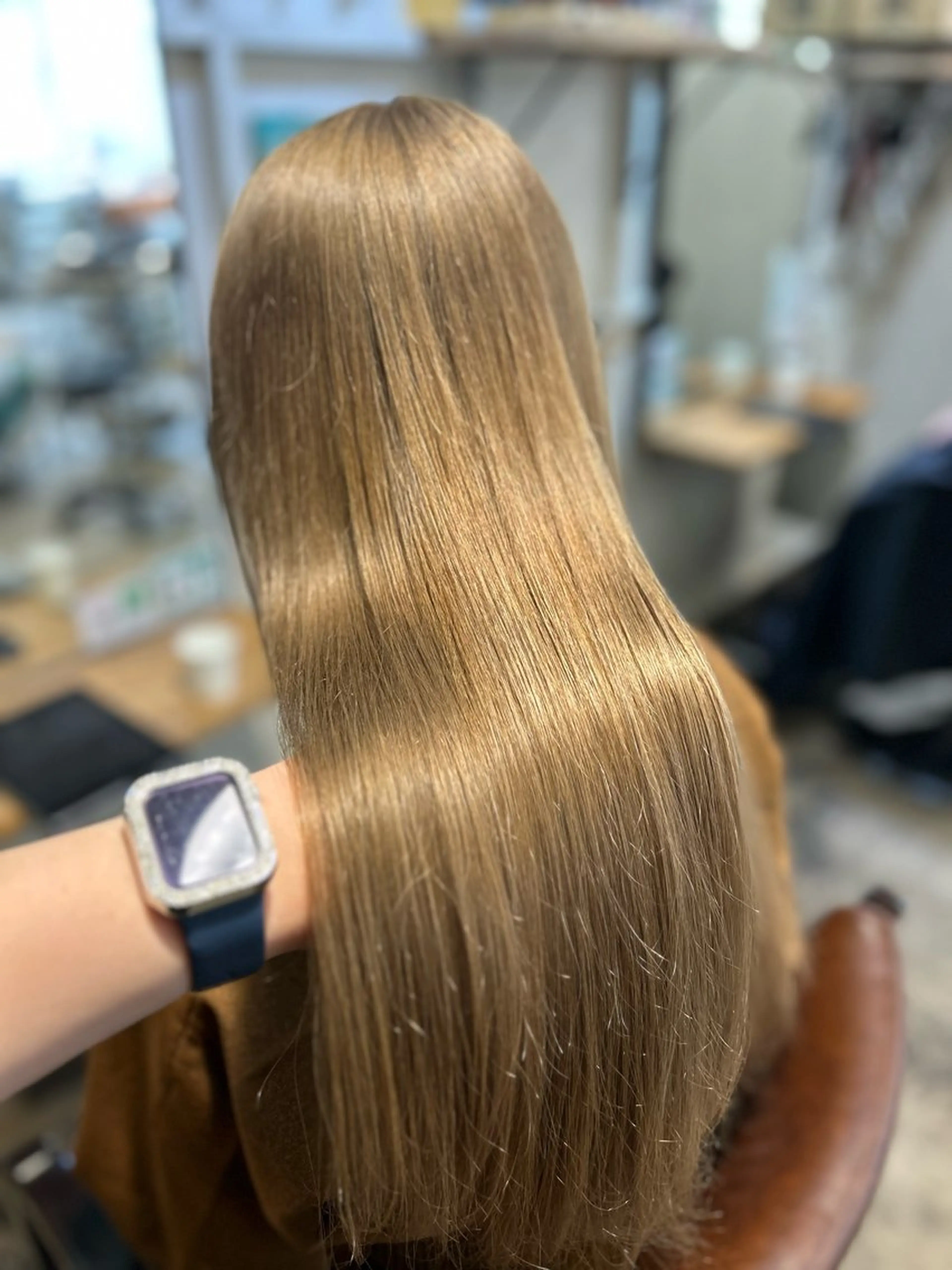 ロング カラー ブリーチ 透明感カラー ヘアカラー 艶髪/レイヤー 🦋MIYUUのヘアスタイル