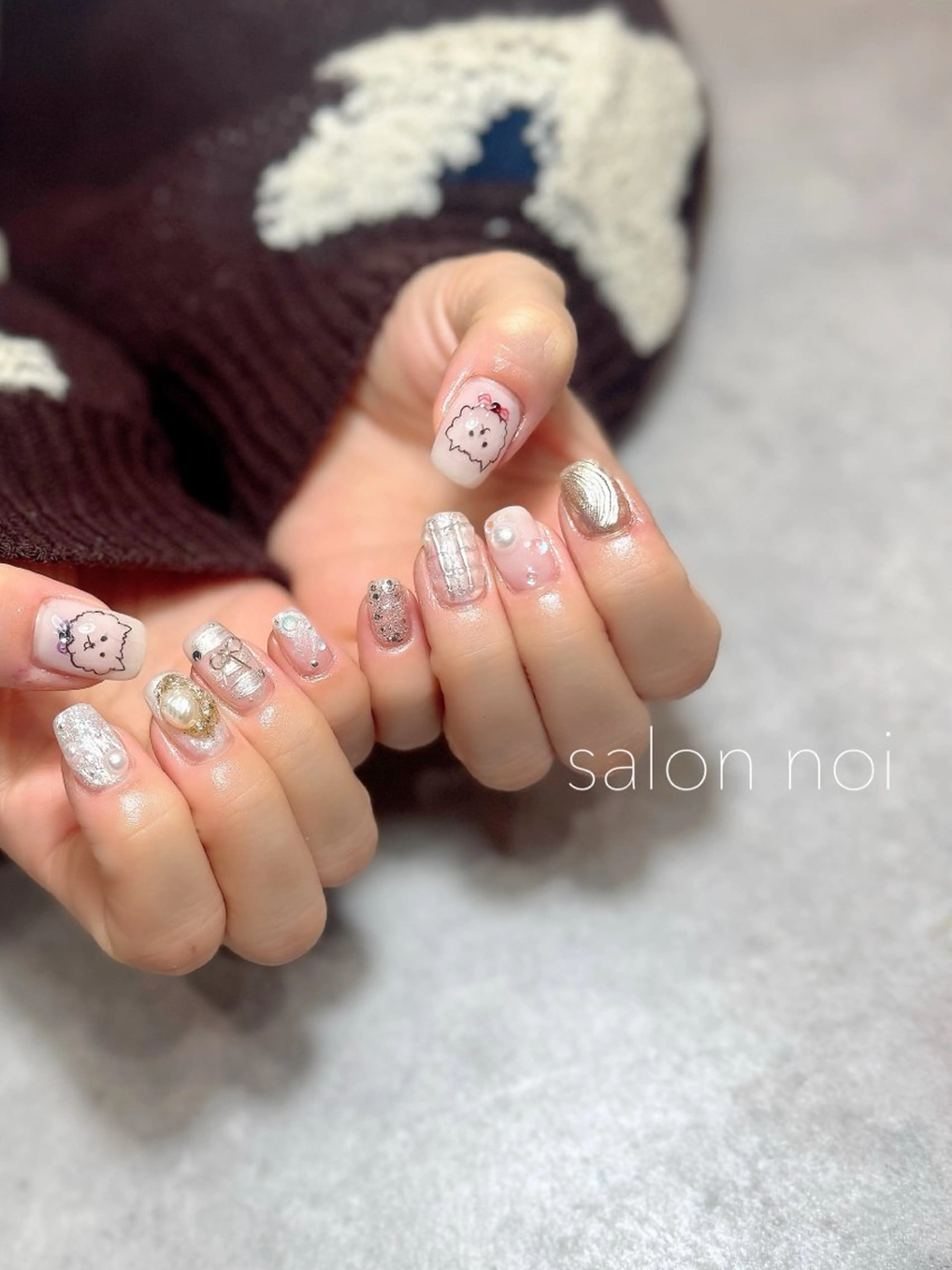 ネイル アートネイル ハンドネイル salon noi所属・salon noiのネイルデザイン