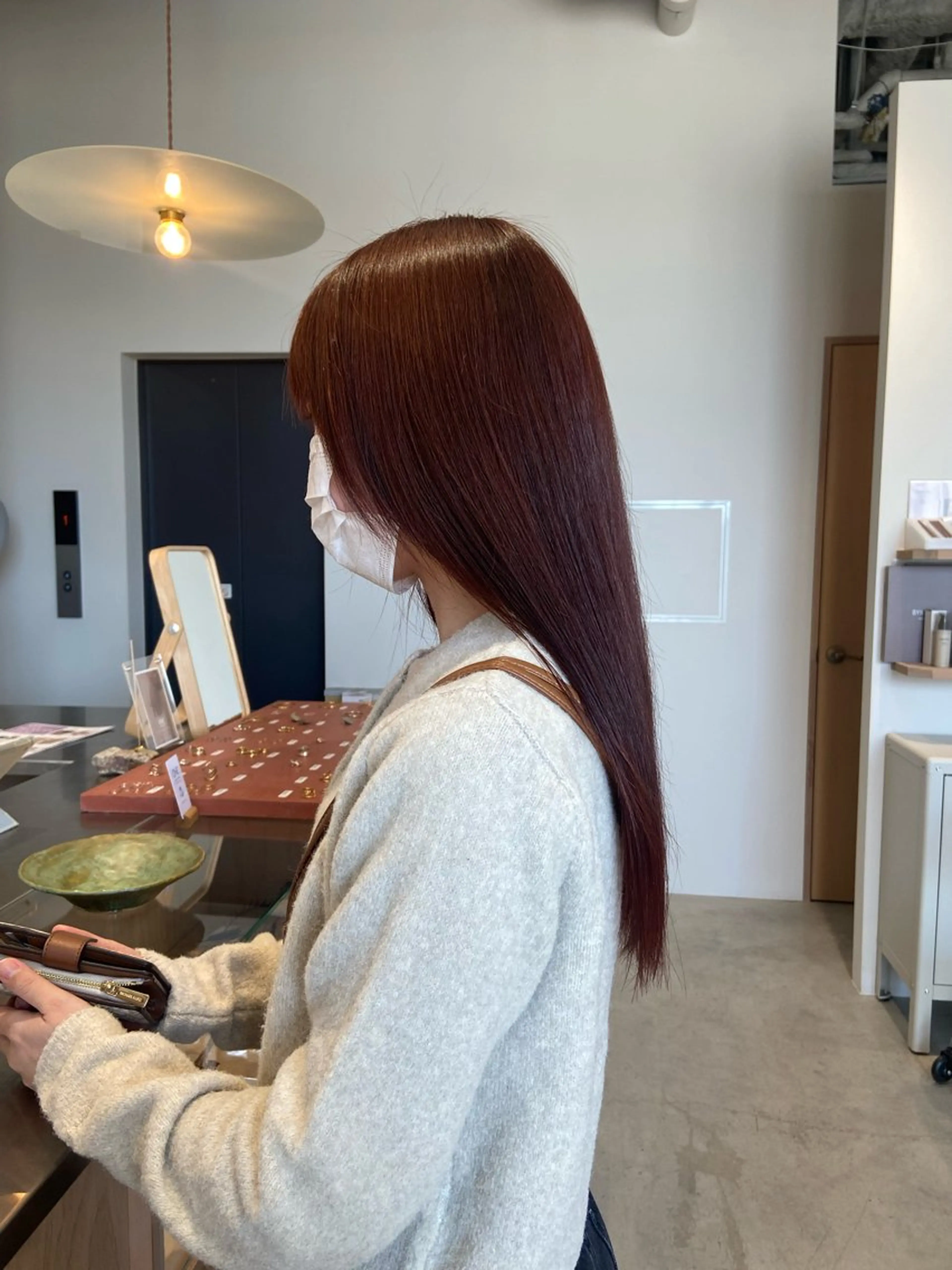 ロング ヘアカラー 石川 瑠琉のヘアスタイル
