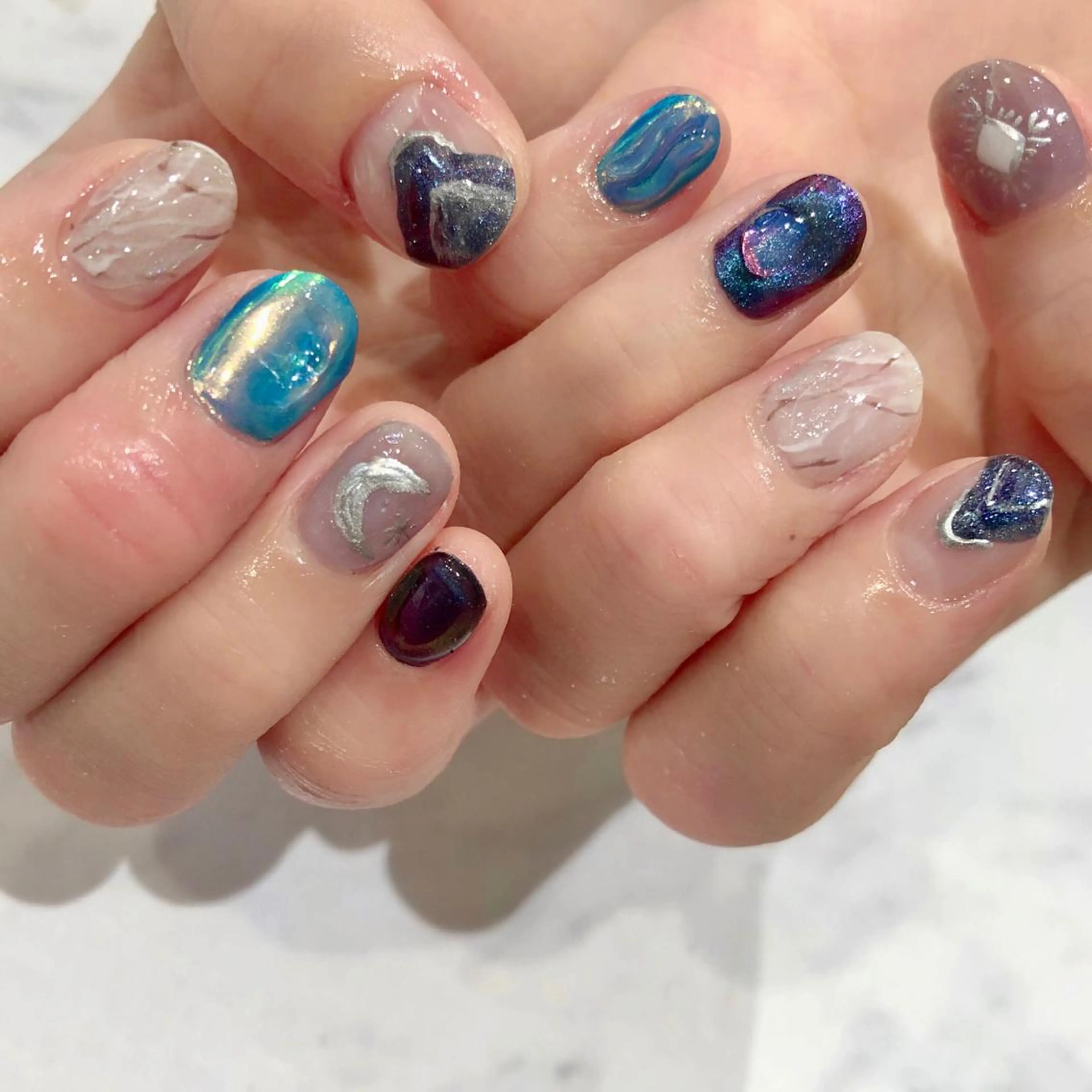 ネイル ニュアンスネイル Can Nail　栄店　【キャンネイル】所属・後藤今日子 CANNAIL栄店のネイルデザイン