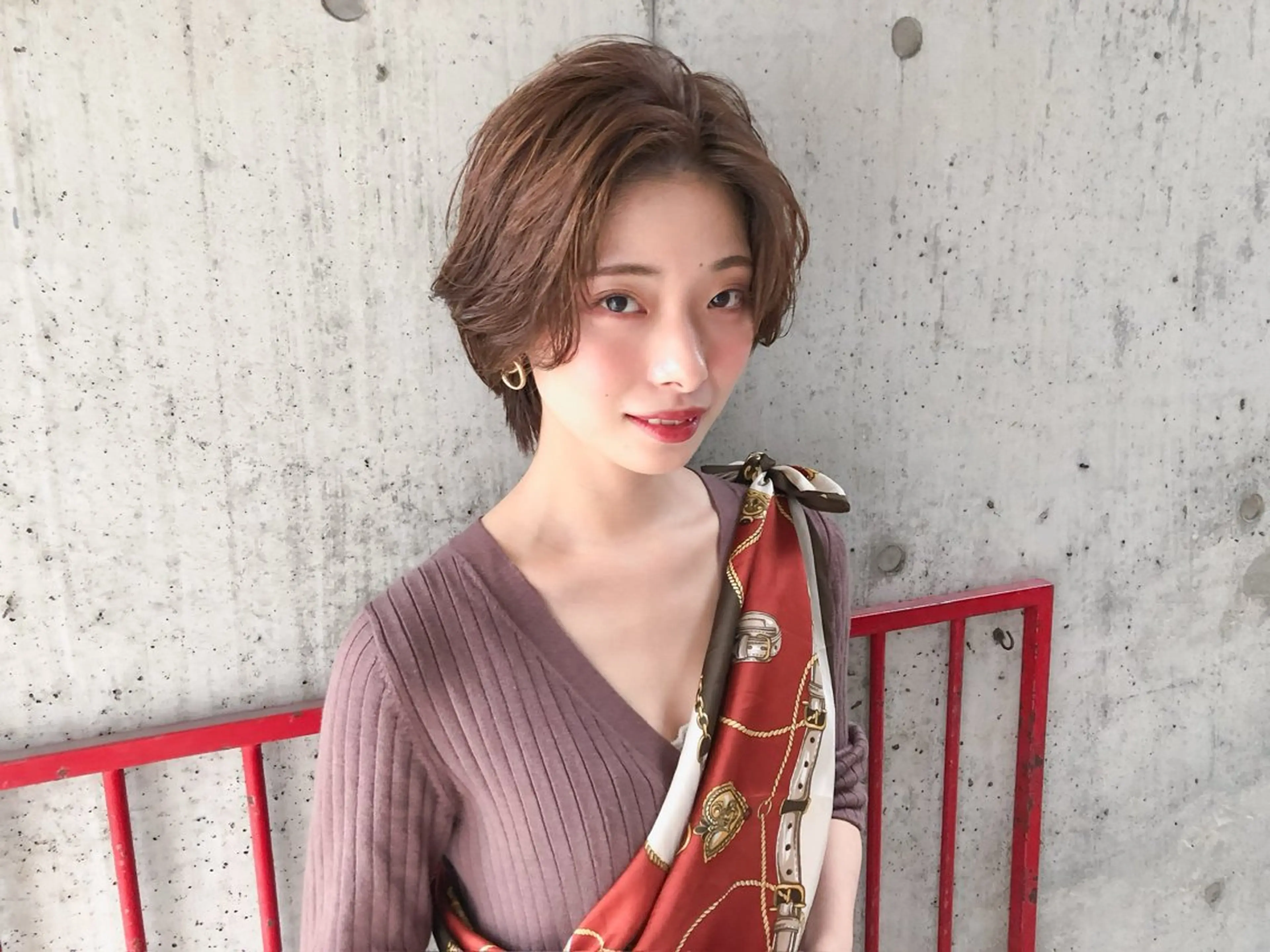 ショート カラー カット ヘアカラー トリートメント HAIRsalon BONDS所属・山本 佳裕のヘアスタイル