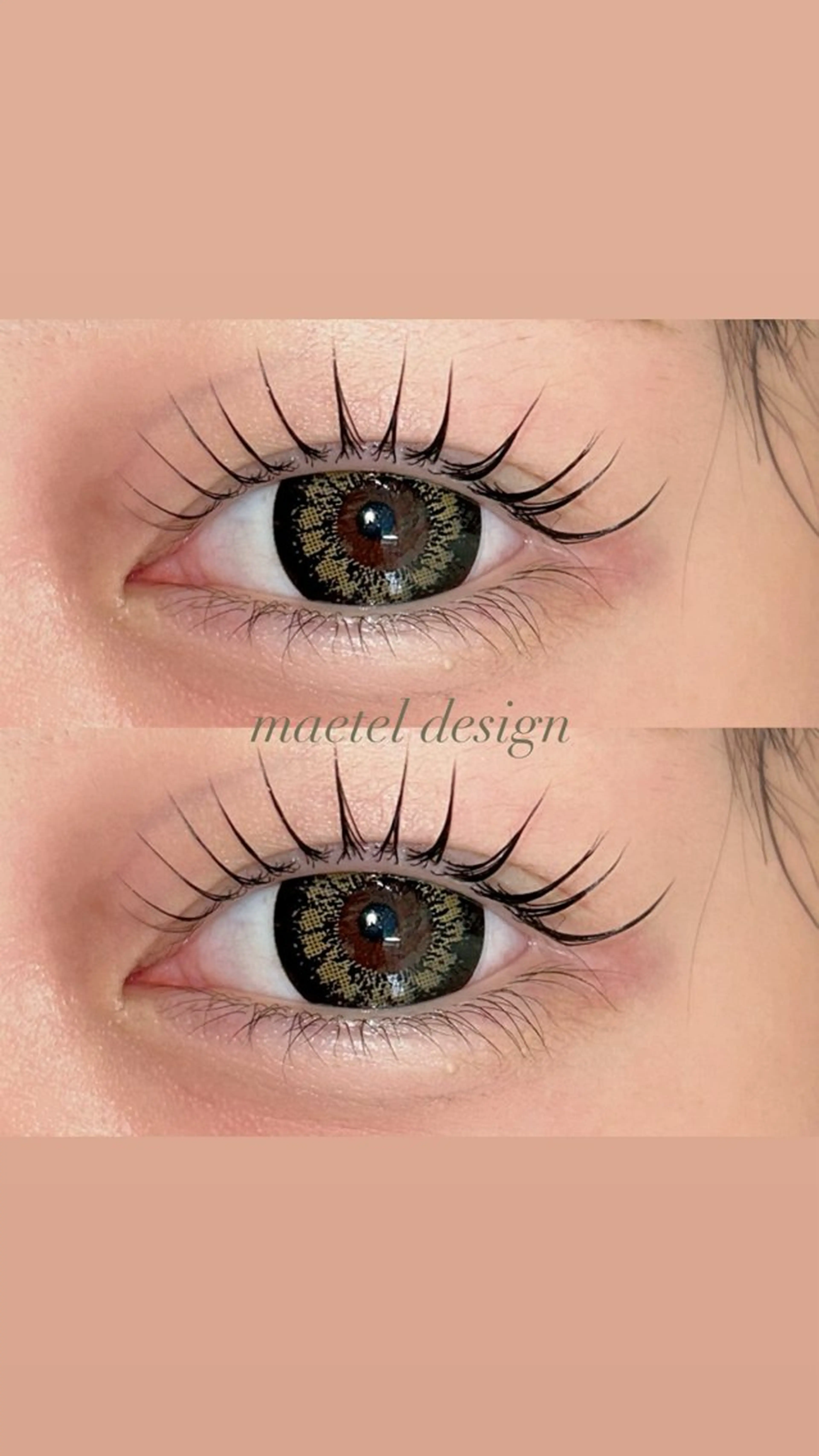 マツエク・マツパ パリジェンヌラッシュリフト luana sayakaのマツエク・マツパデザイン