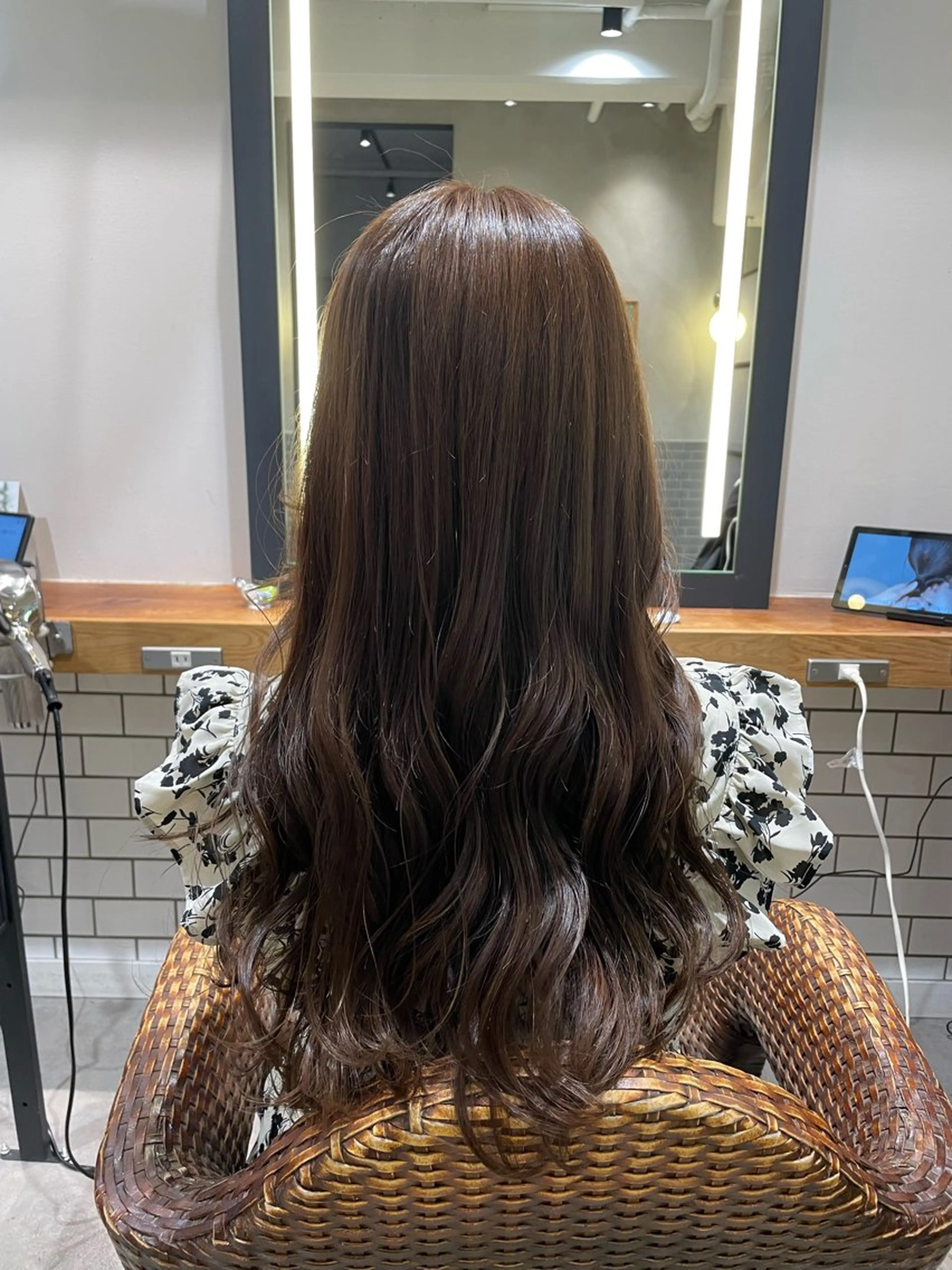 ロング カラー 暖色カラー🤎Red Neo meiのヘアスタイル