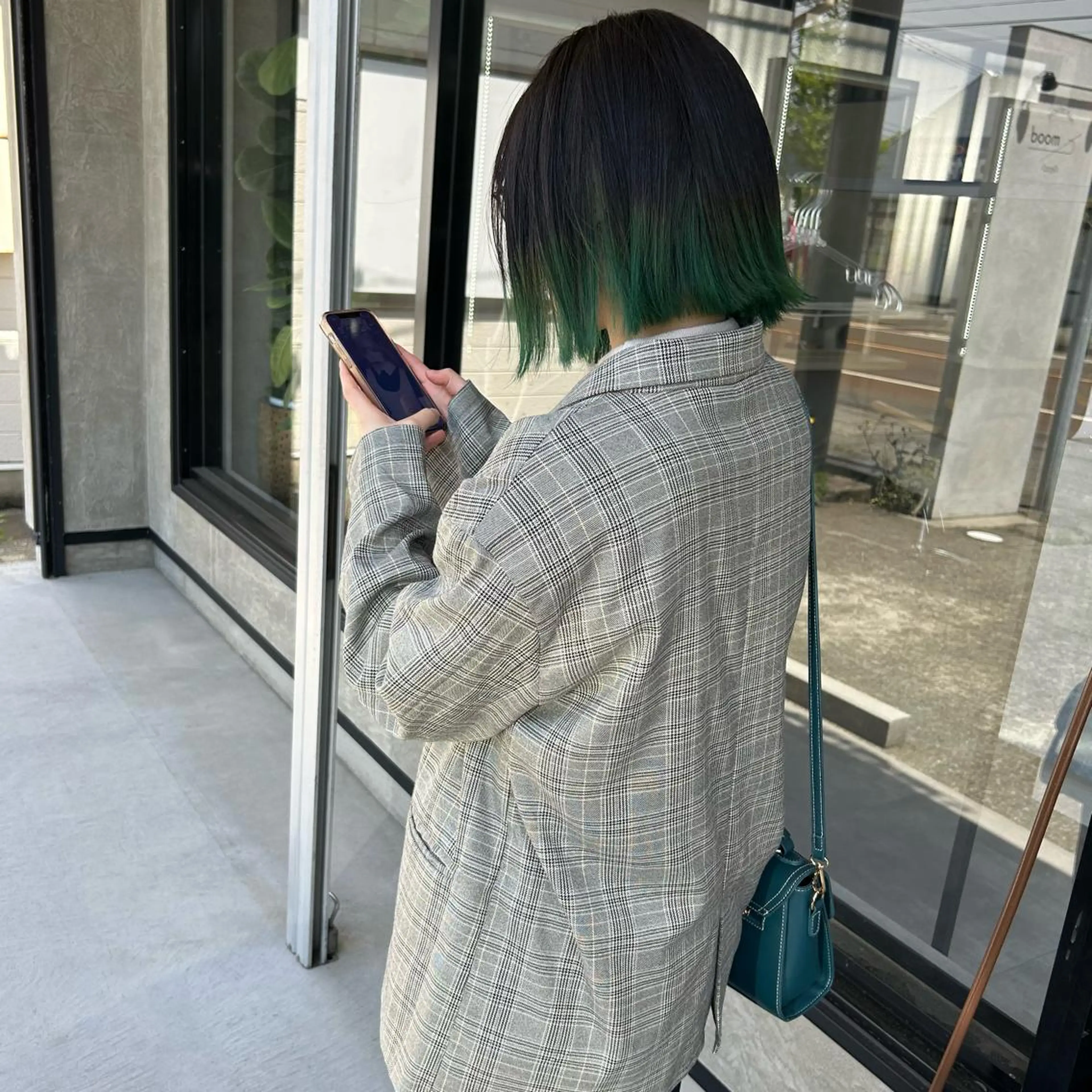 ミディアム カラー カット ヘアカラー トリートメント mood tatemachiのヘアスタイル