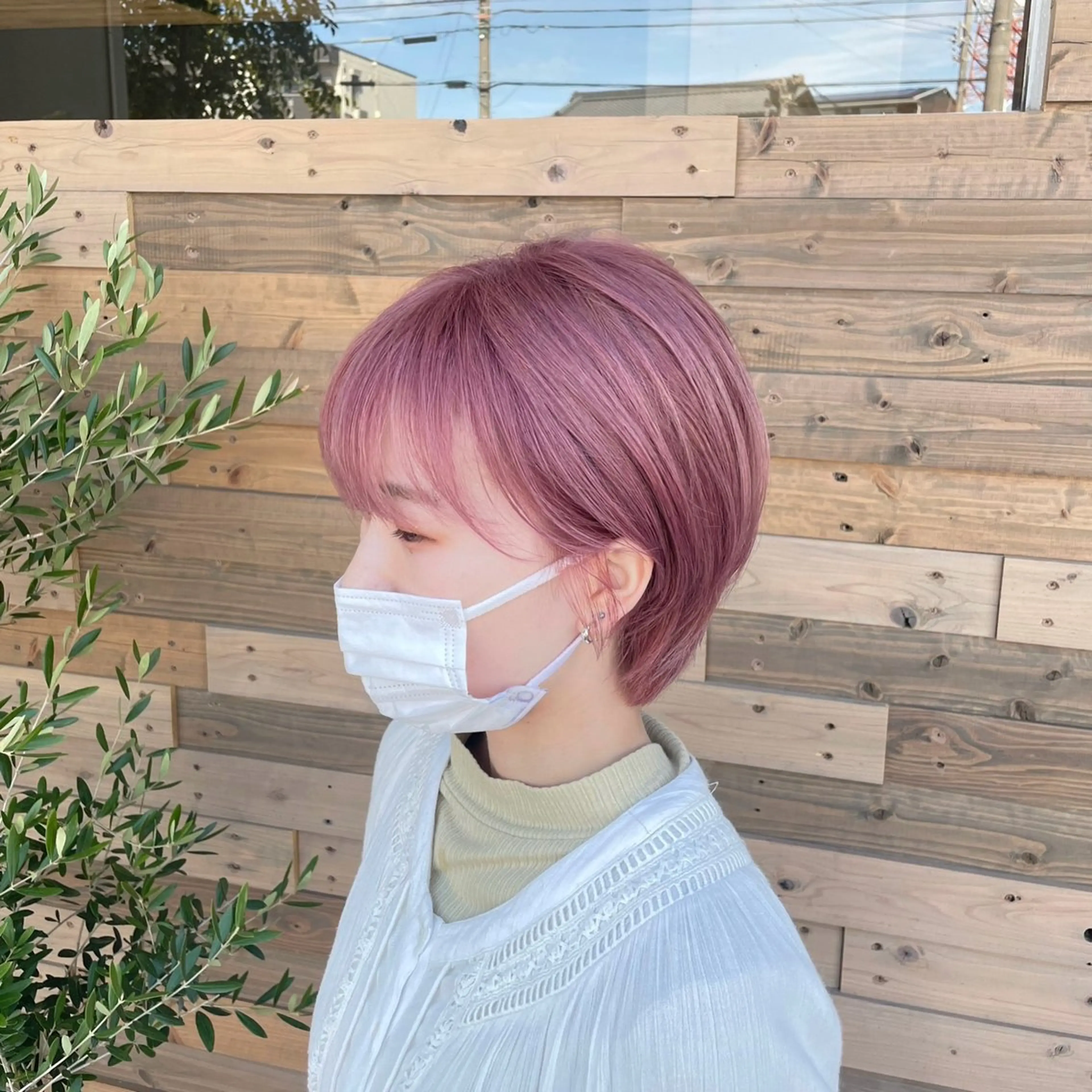 ショート 佐藤 優里のヘアスタイル