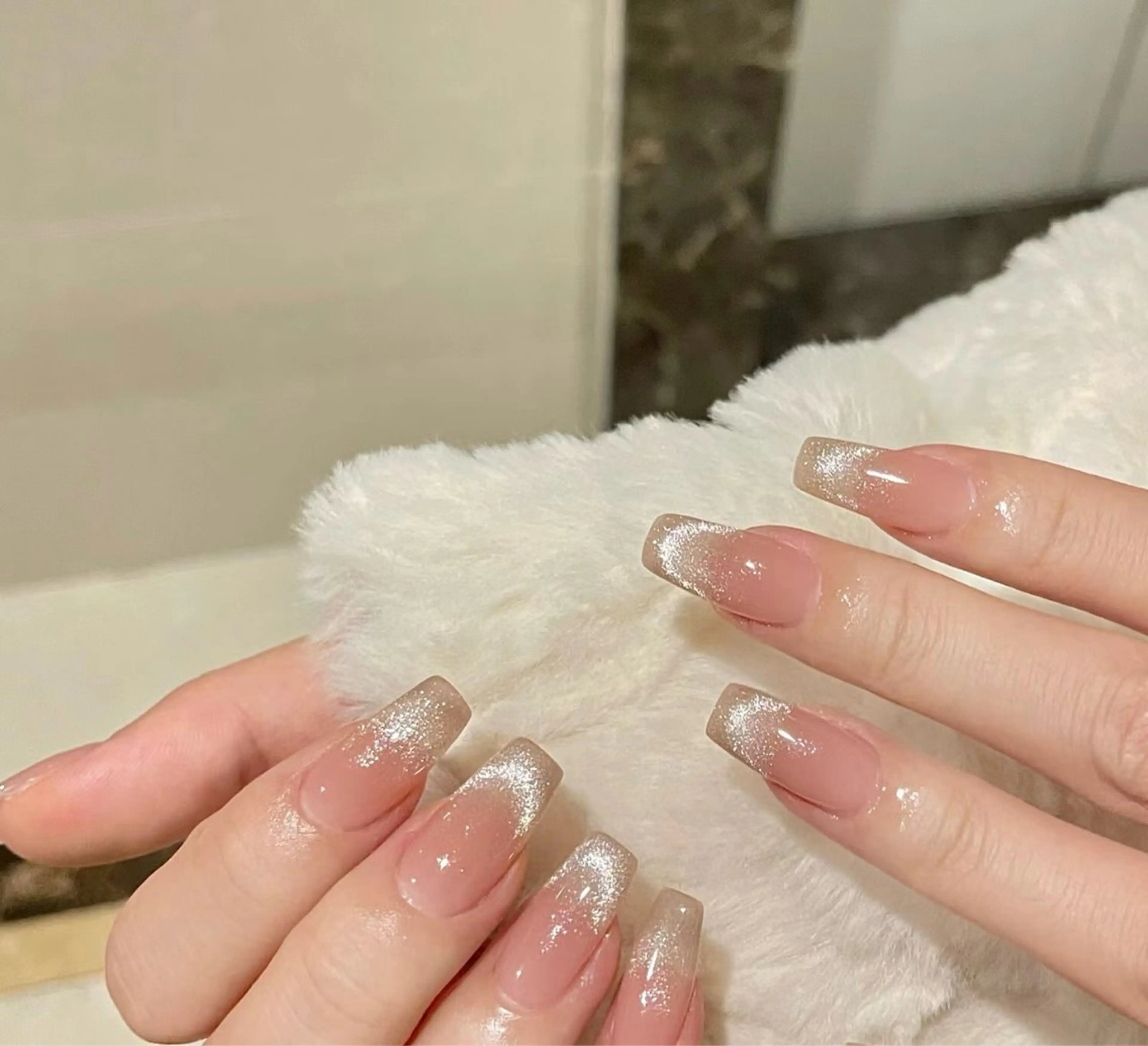 ネイル チークネイル か な🧚‍♀️のネイルデザイン