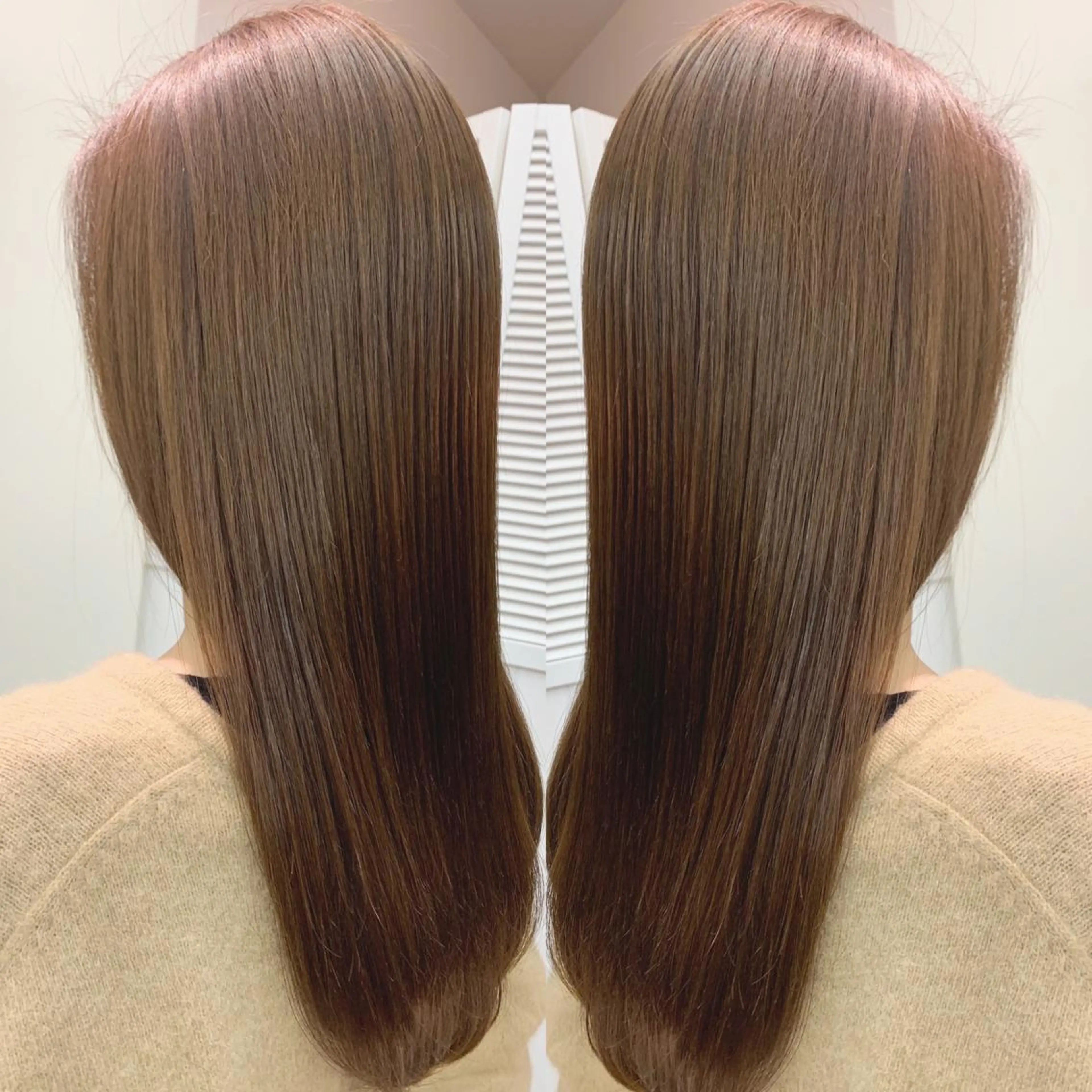 ロング 髪質改善 カット 縮毛矯正 H所属・H (エイチ) 烏丸御池店のヘアスタイル