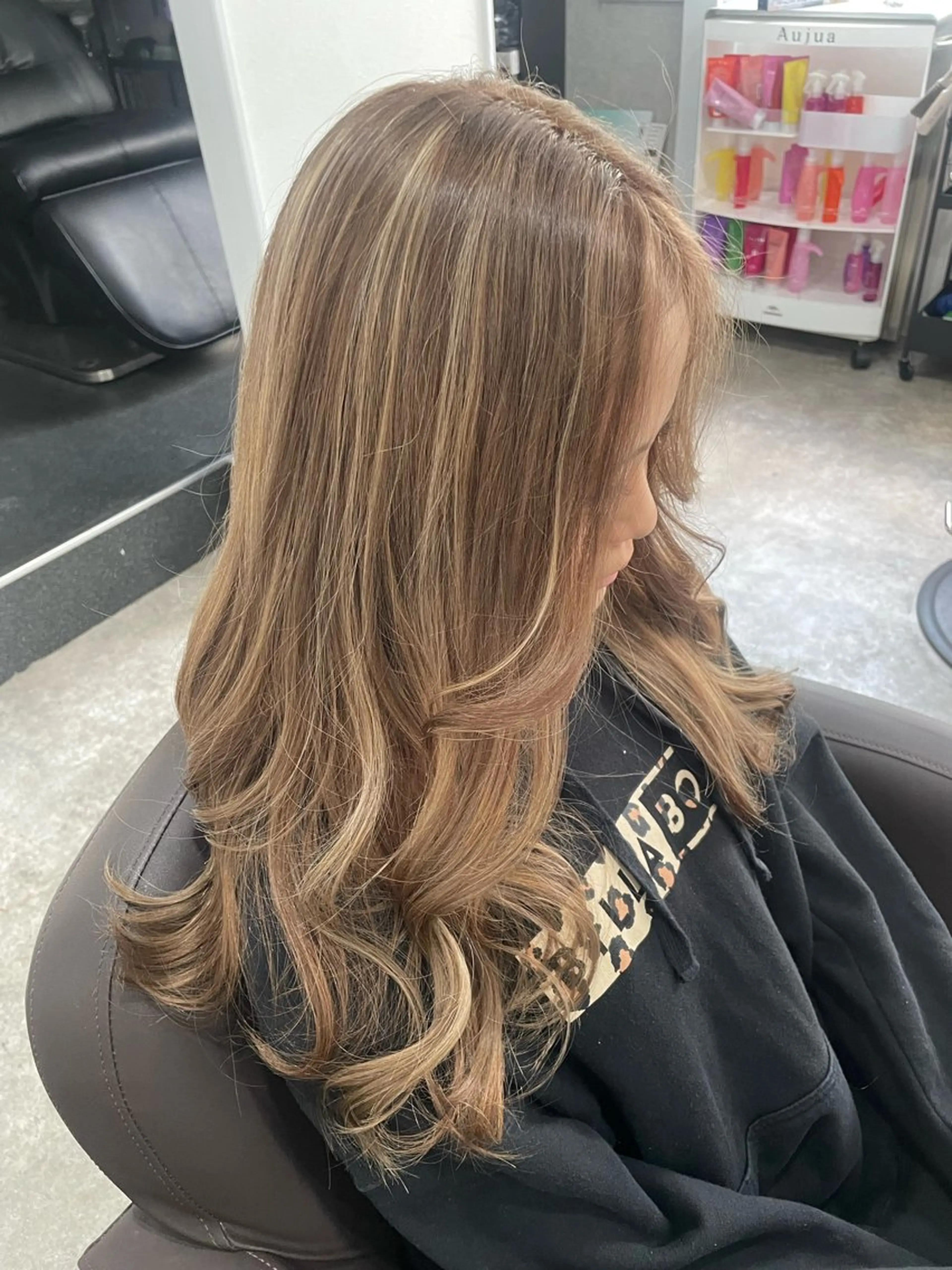 ロング ヘアカラー WITH所属・WITH 新町 店長 masaのヘアスタイル