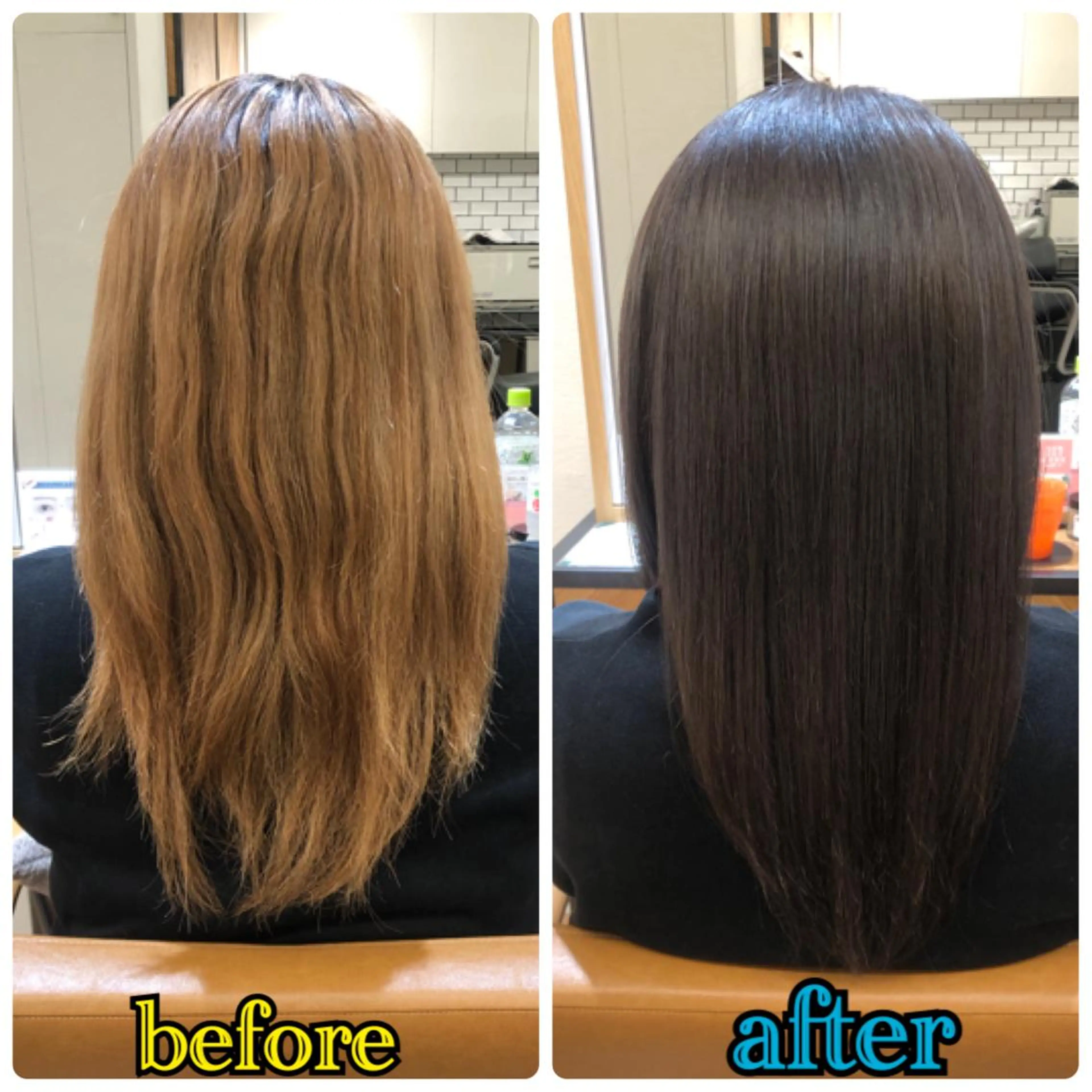 ミディアム トリートメント elements所属・榎 菜摘のヘアスタイル