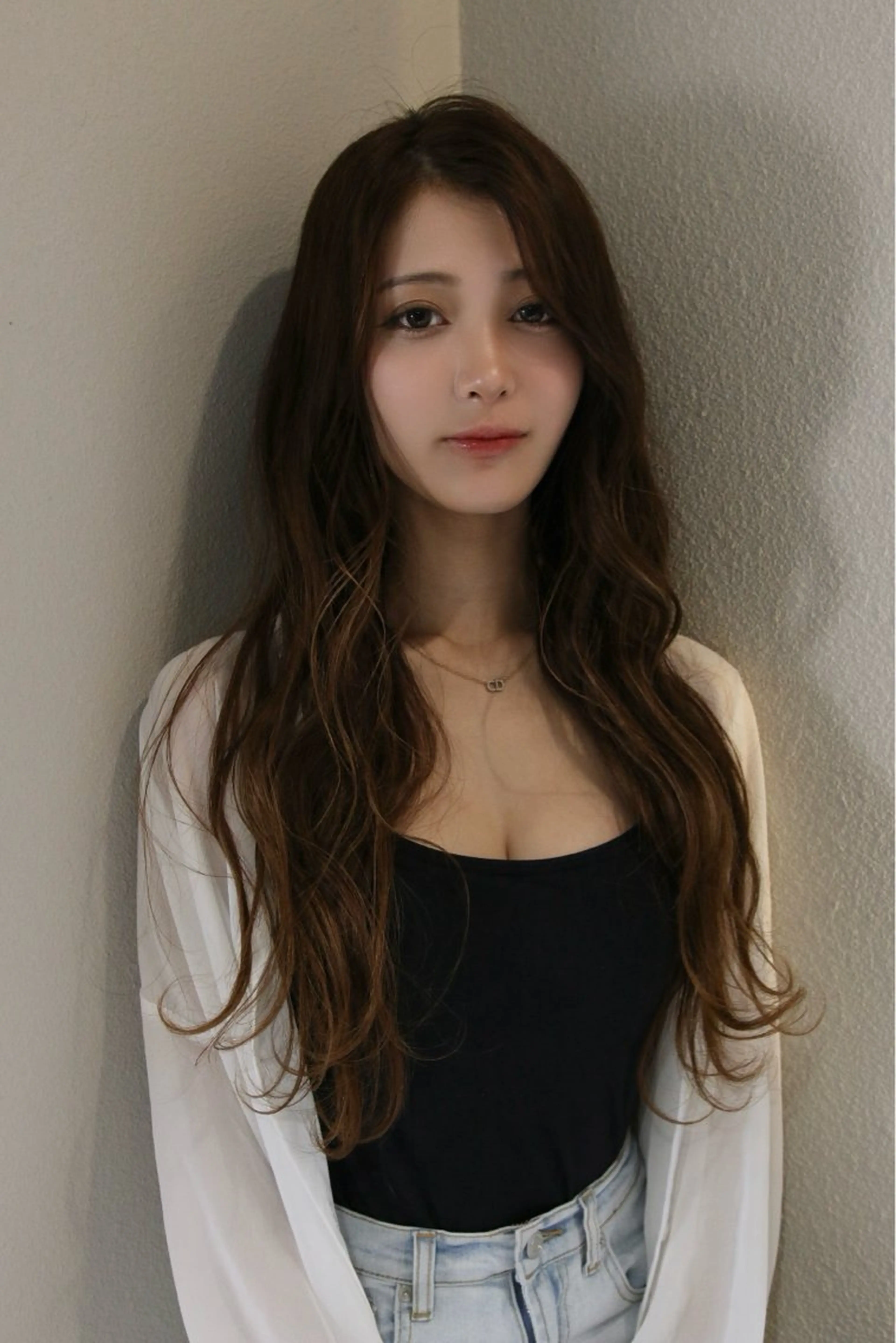 ロング カット ヘアカラー 【天満1艶髪】潤艶/ 髪質改善🌹釣本竜哉のヘアスタイル