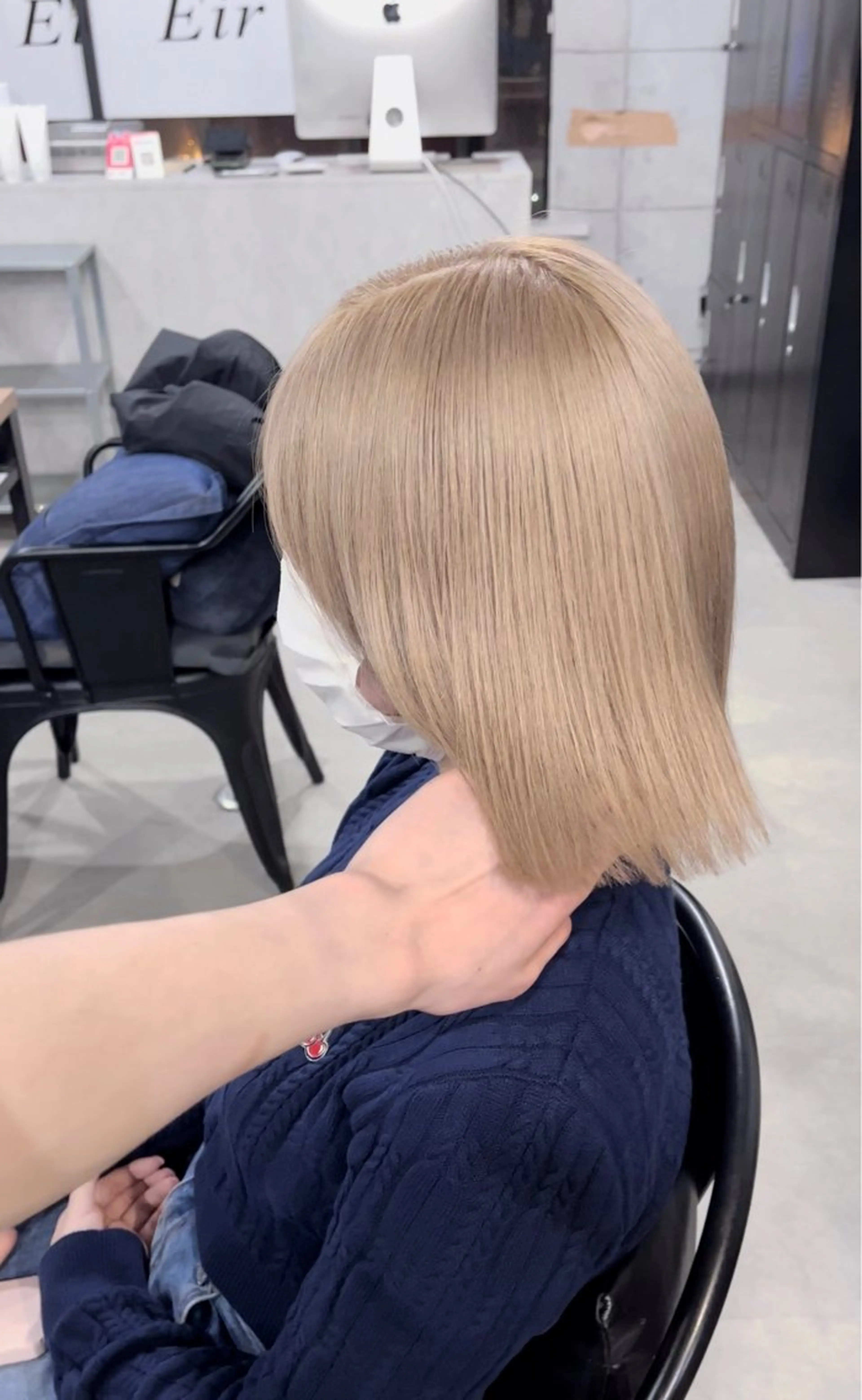 カラー UNBALANCE OSAKA所属・縮毛矯正モデル 募集中Yuuriのヘアスタイル