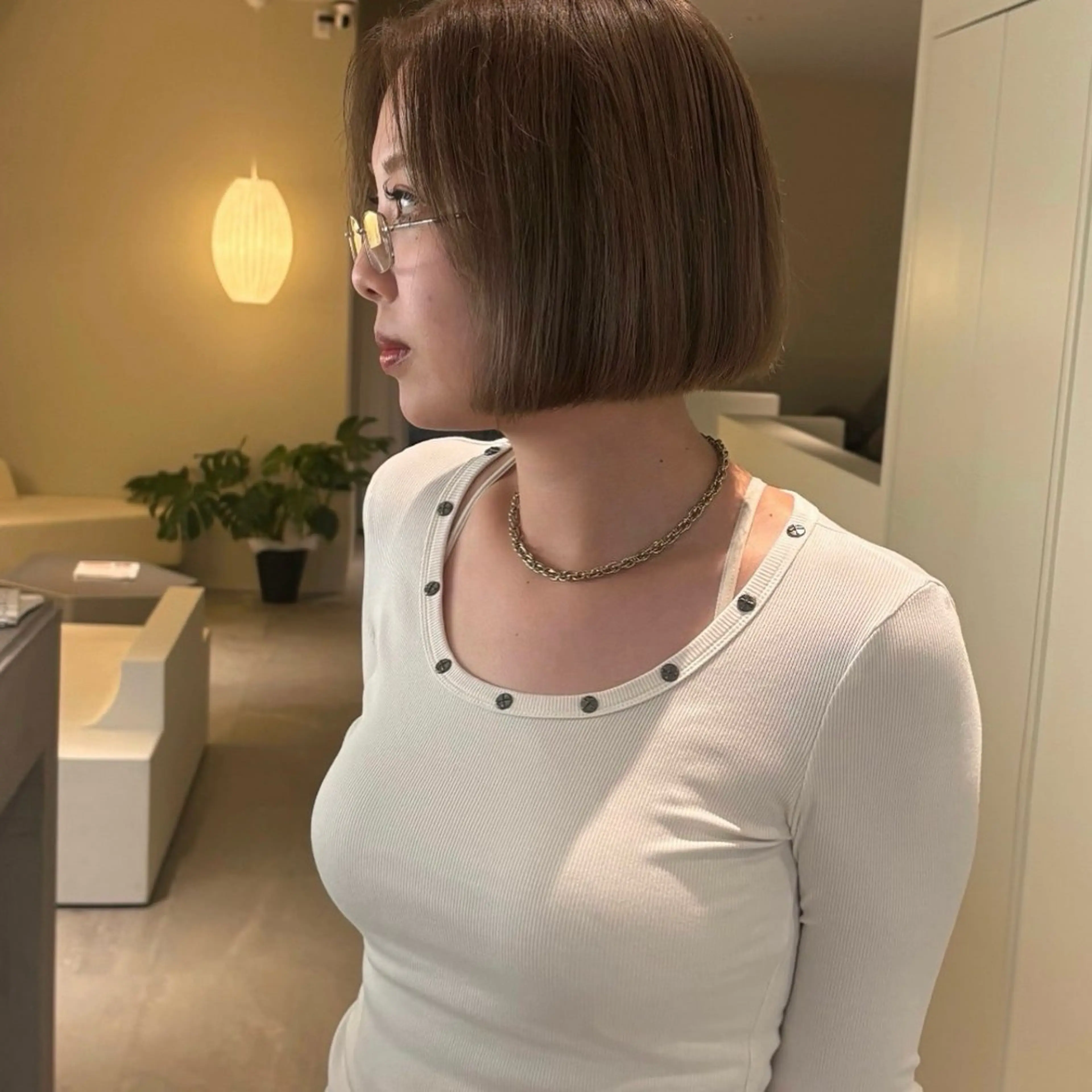 ミディアム hana/艶髪 /透明感カラー🪞のヘアスタイル