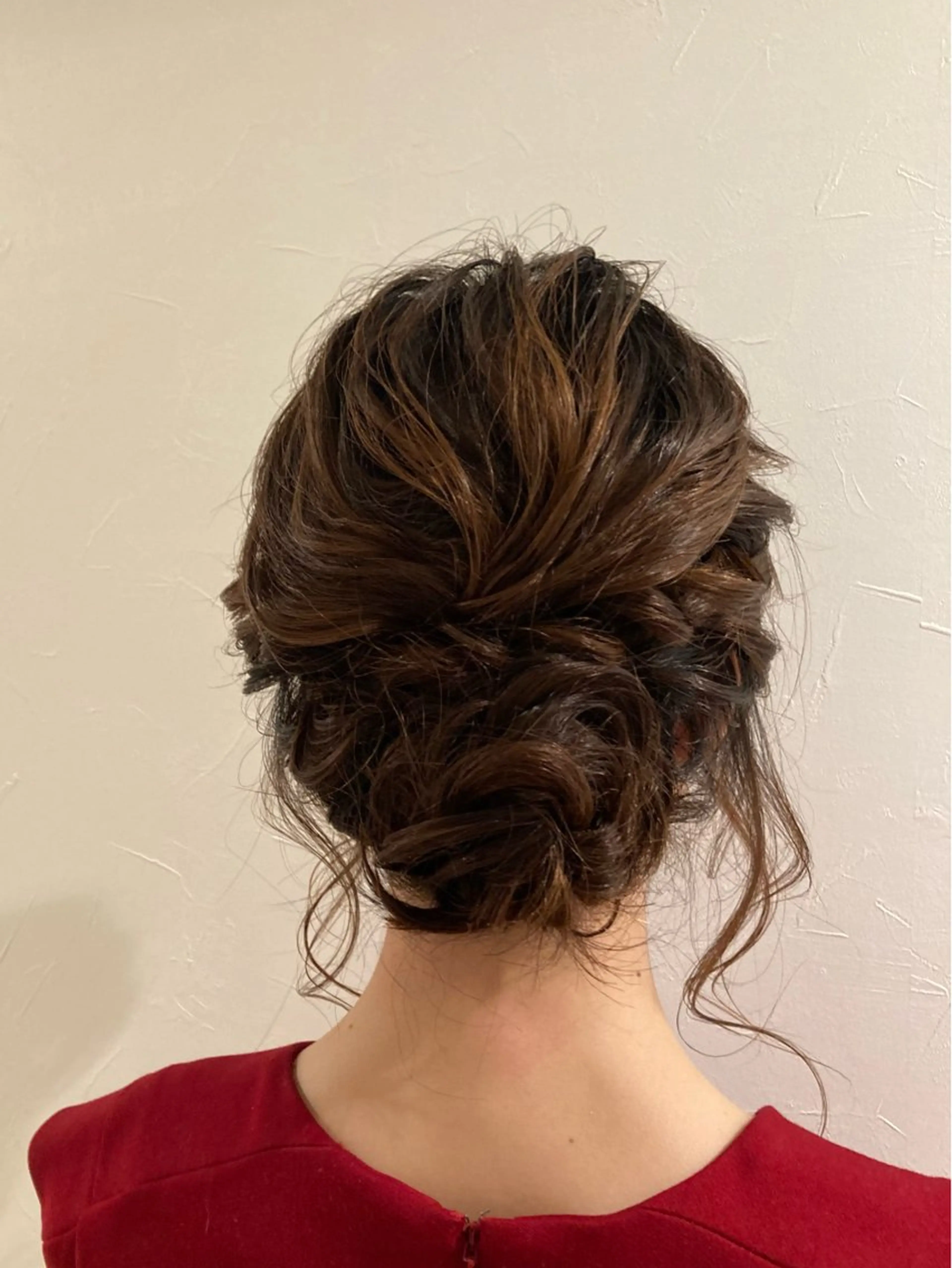 セミロング ヘアアレンジ ヘアセット TELA HAIR南流山店所属・TELA HAIR Annaのヘアスタイル