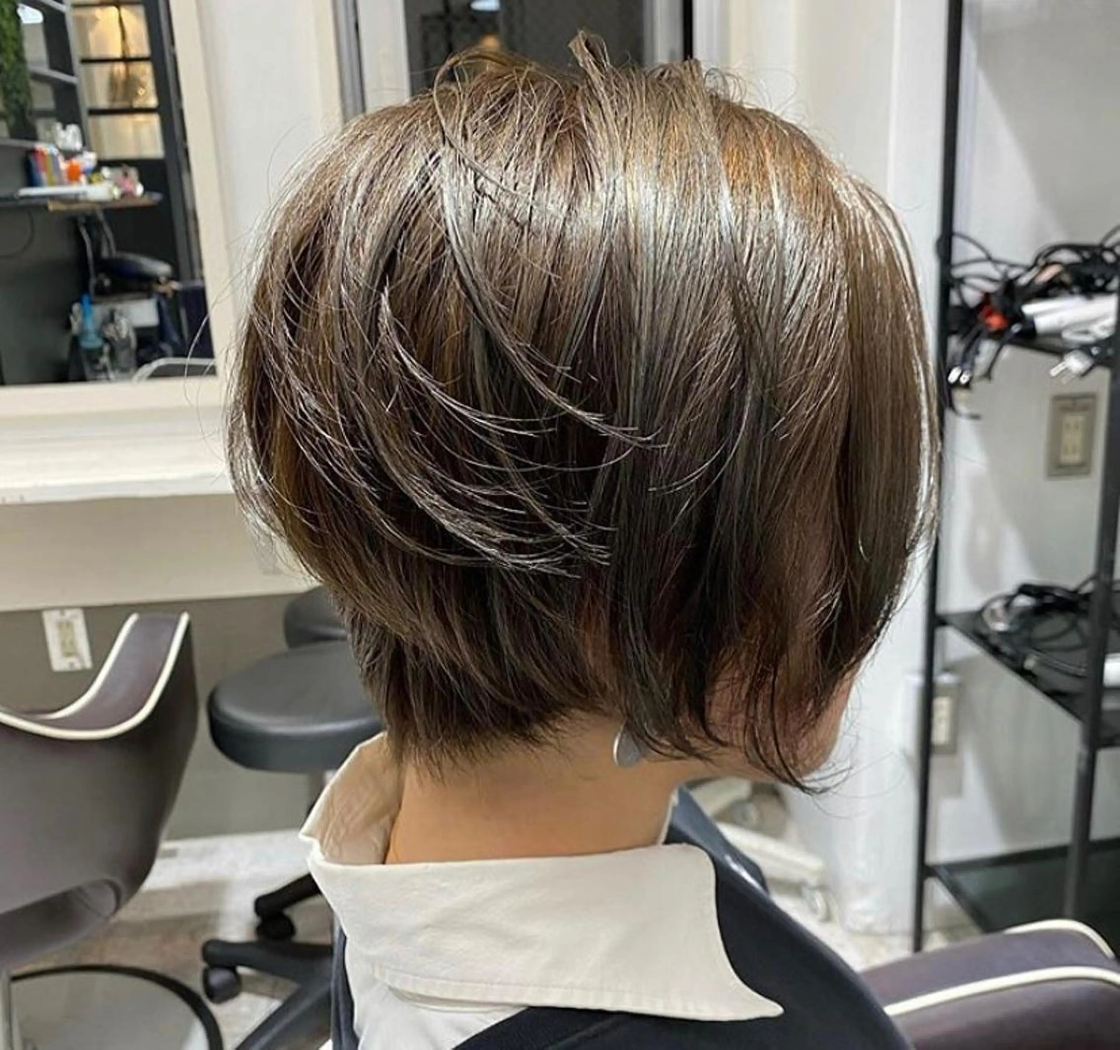 ショート カラー jill by gisel＿奥家のヘアスタイル