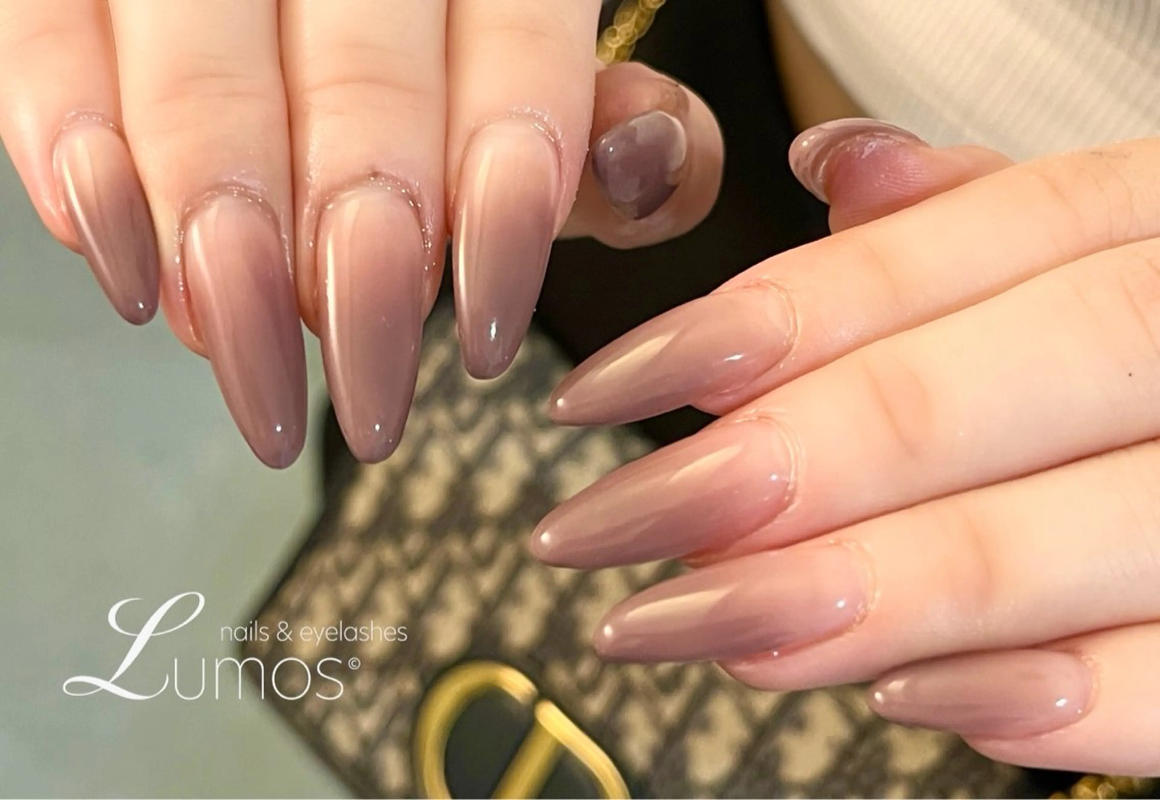 ネイル ロングネイル ハンドネイル Lumos/nail &eyelashes桜川店所属・Lumos Annのネイルデザイン