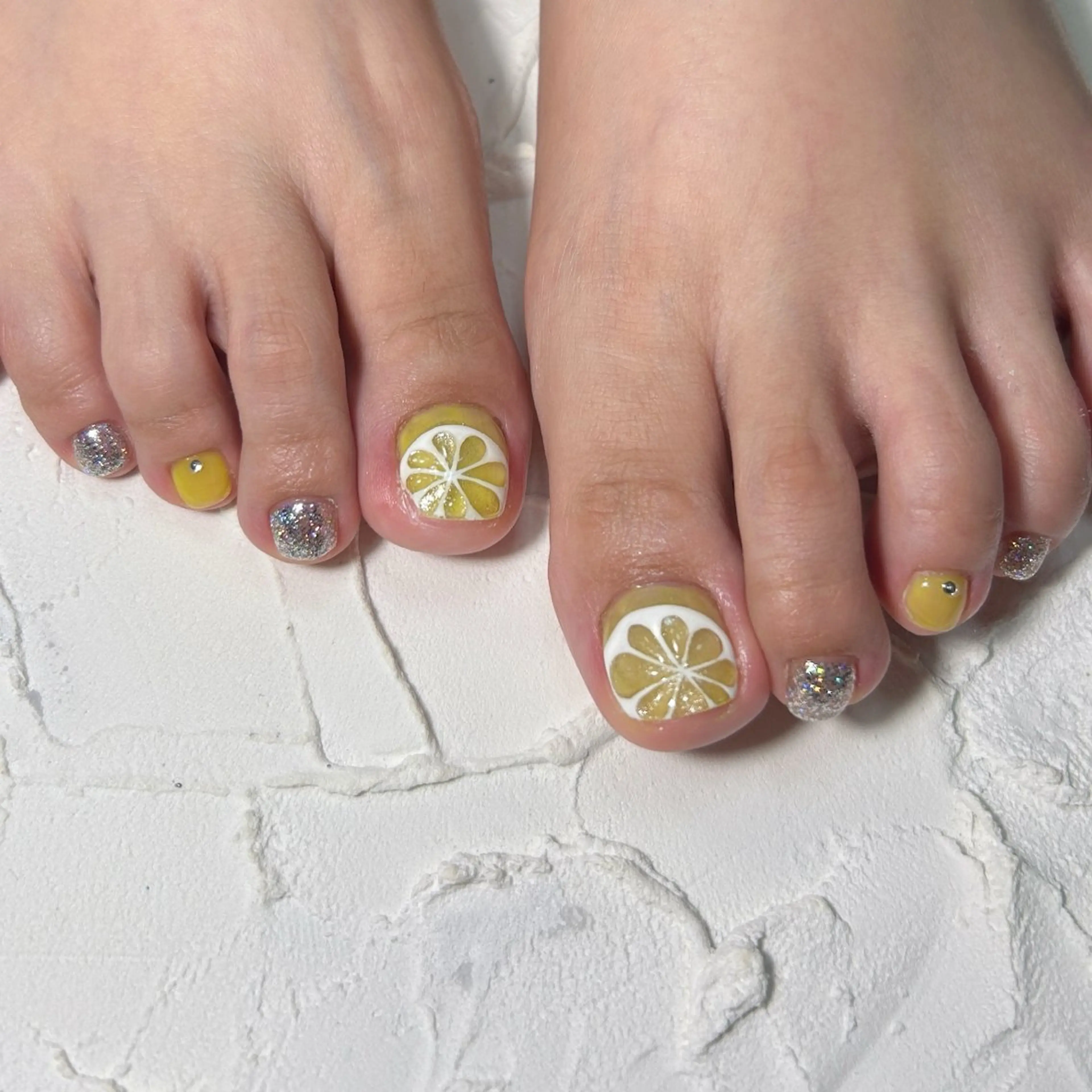 ネイル フットネイル Lofinails ちひろのネイルデザイン