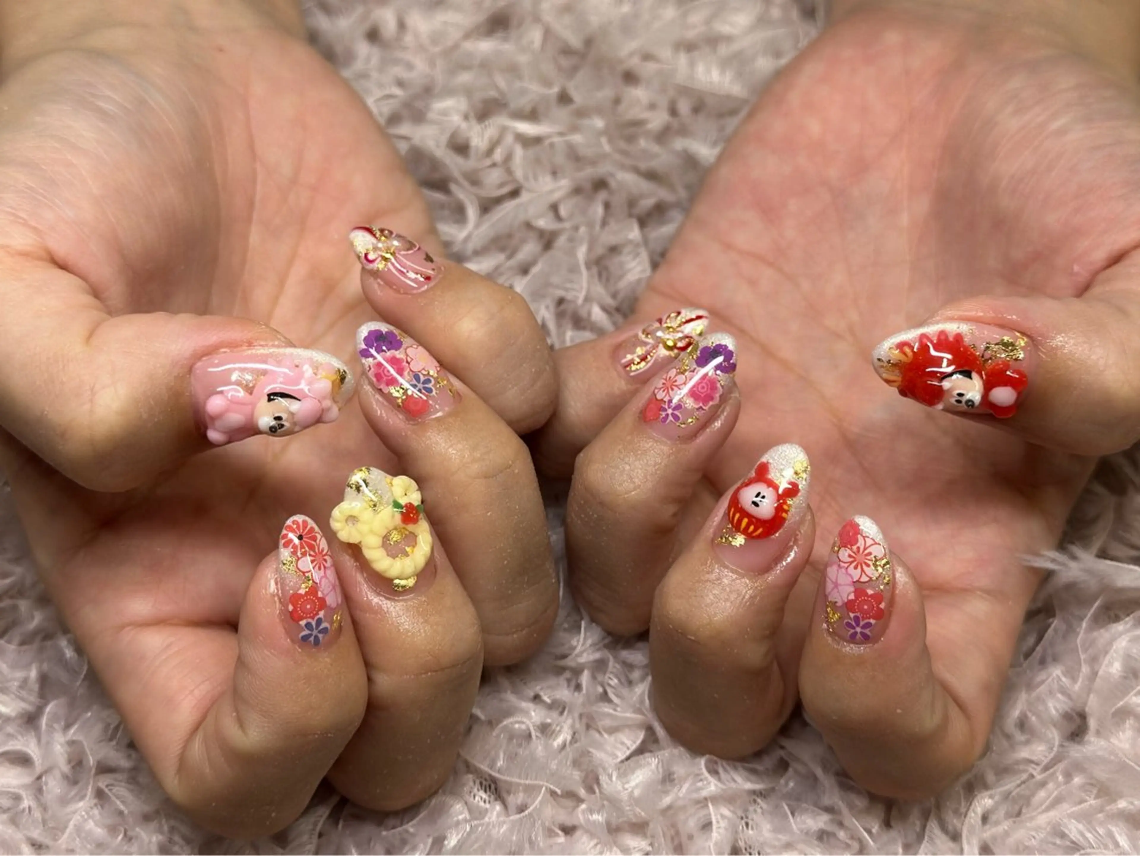 ネイル 持ち込み ハンドネイル 松永 稚奈のネイルデザイン