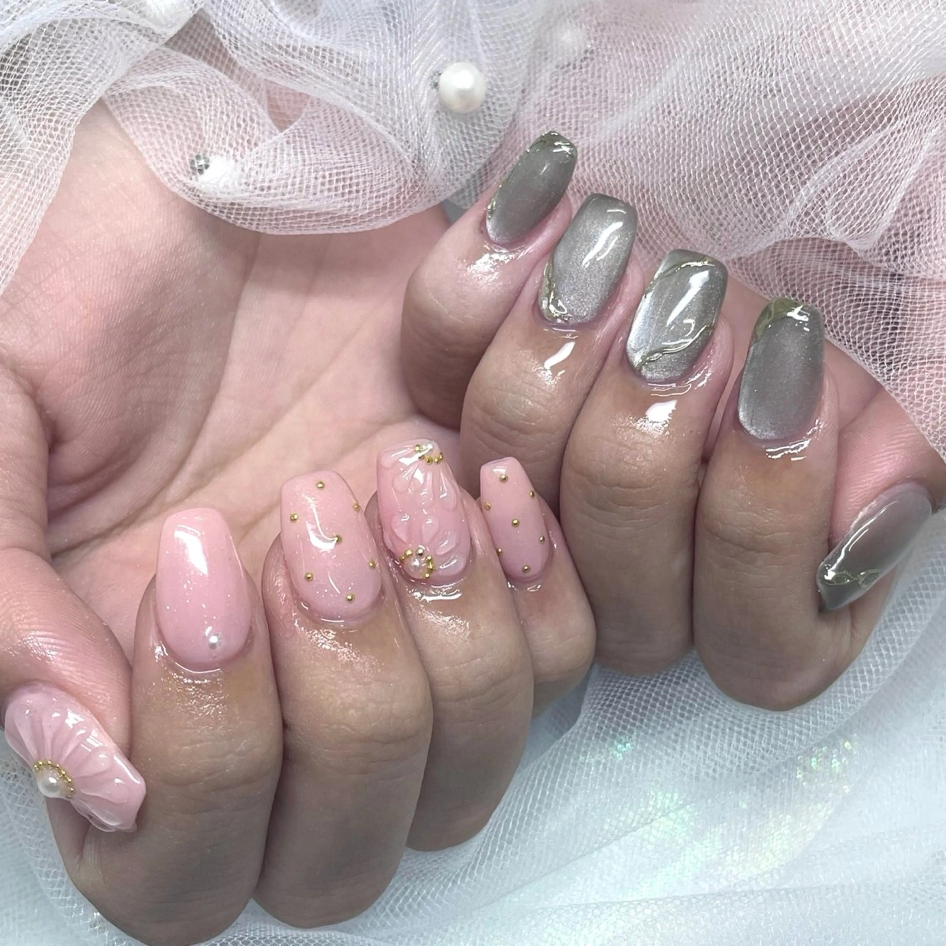 ネイル ハンドネイル ♡tener♡ YURINEのネイルデザイン