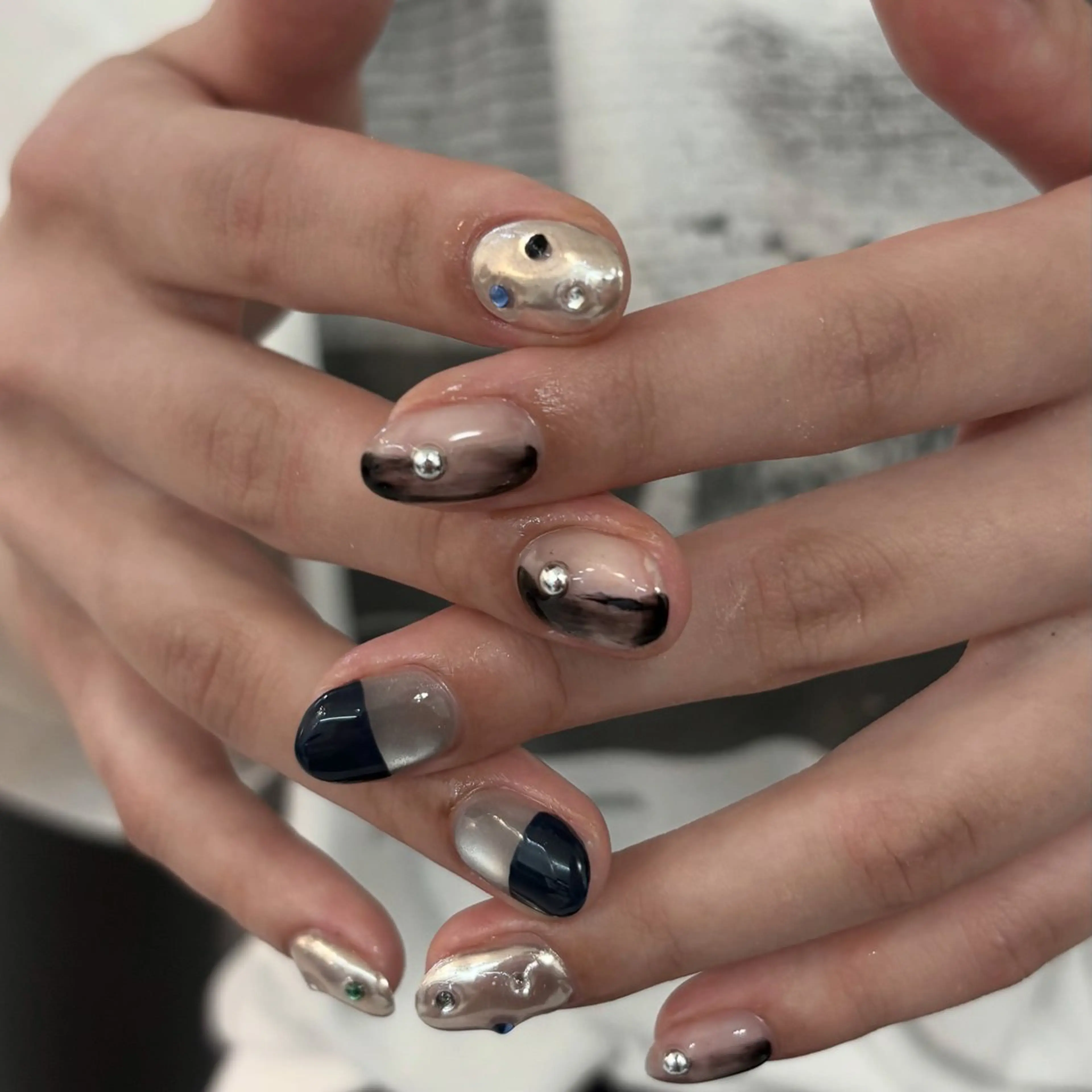 ネイル ハンドネイル 佐藤 渚紗のネイルデザイン