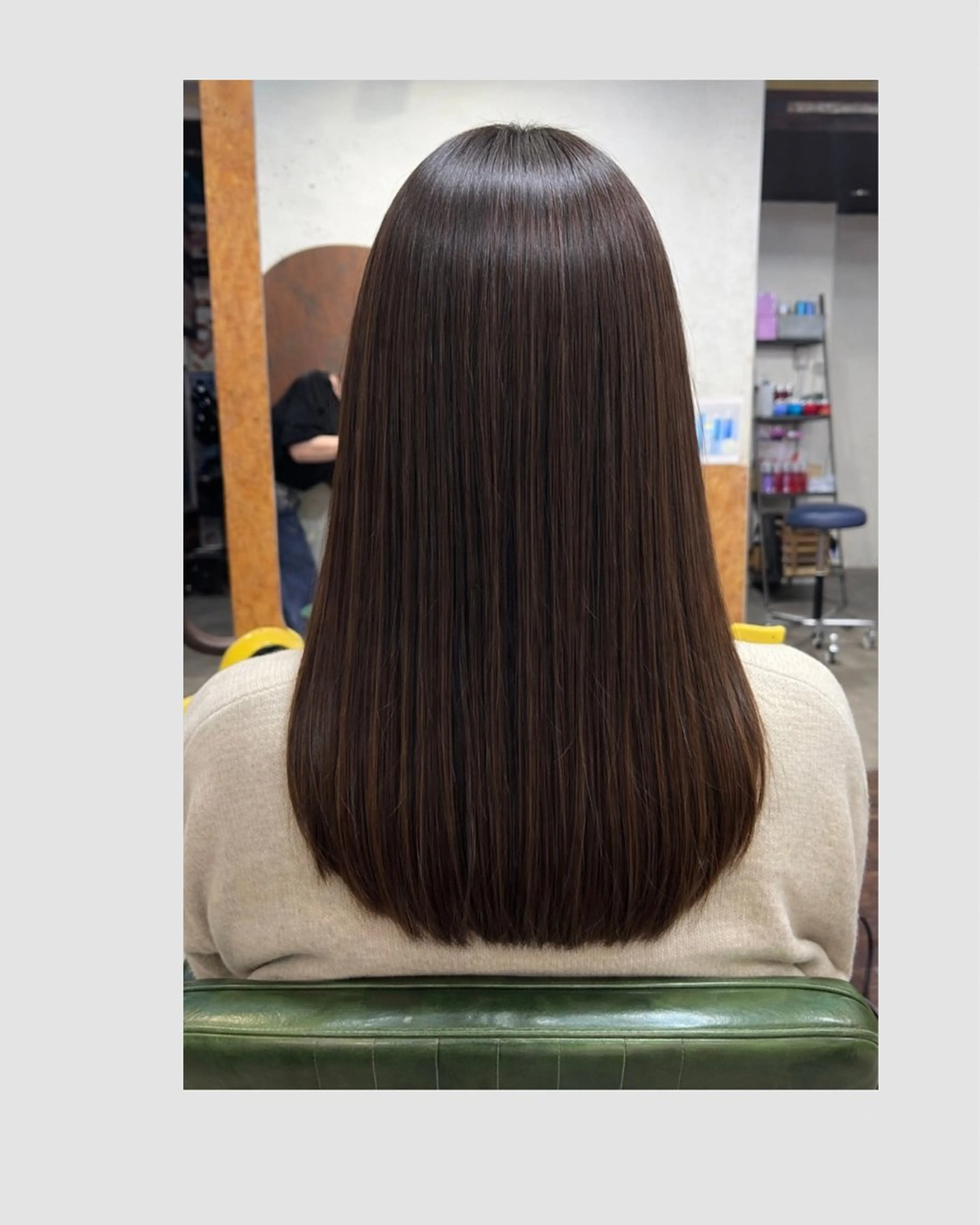 セミロング go s go .b所属・レイヤーカット／ ヒグレアキコのヘアスタイル