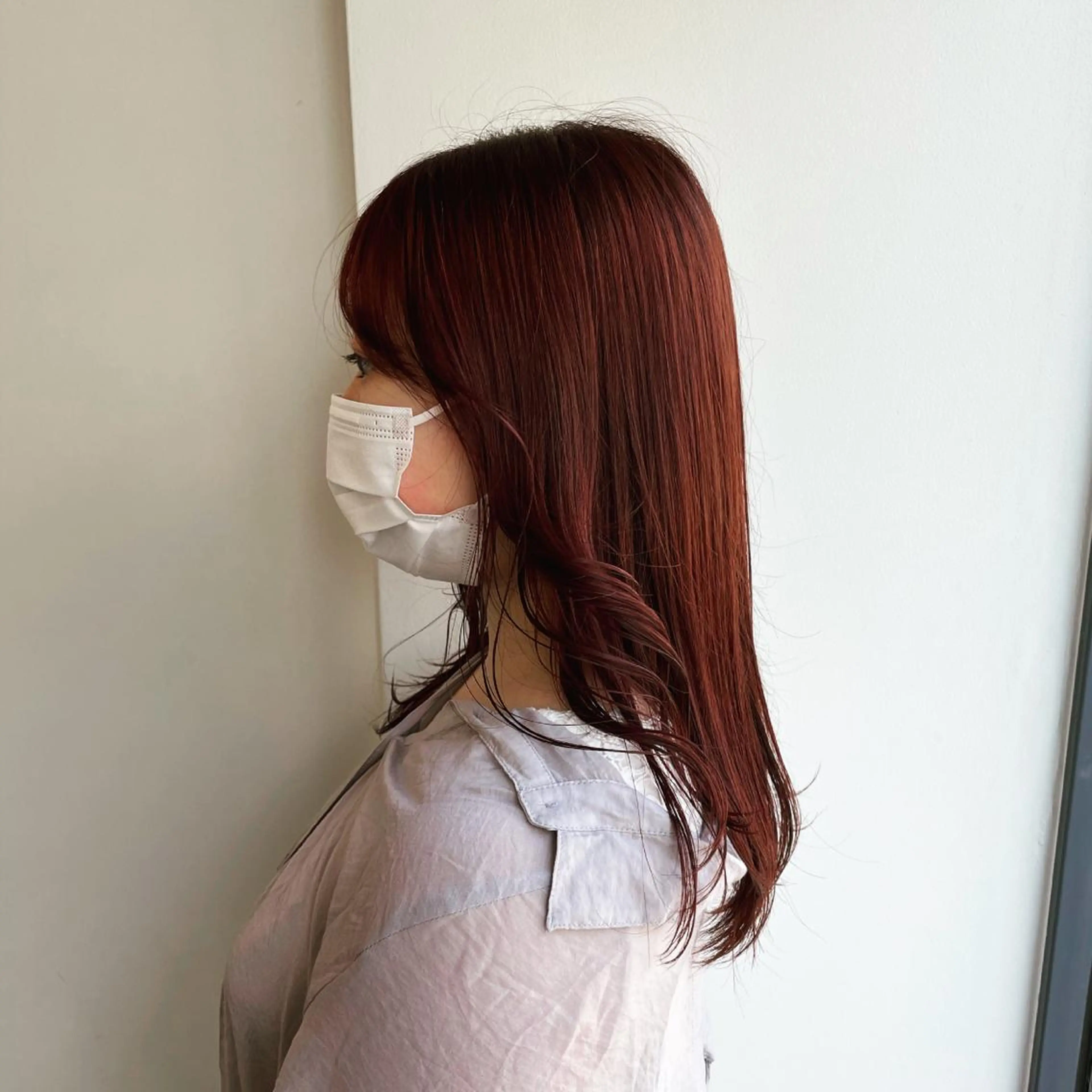 ロング カラー イトウ アキノリのヘアスタイル