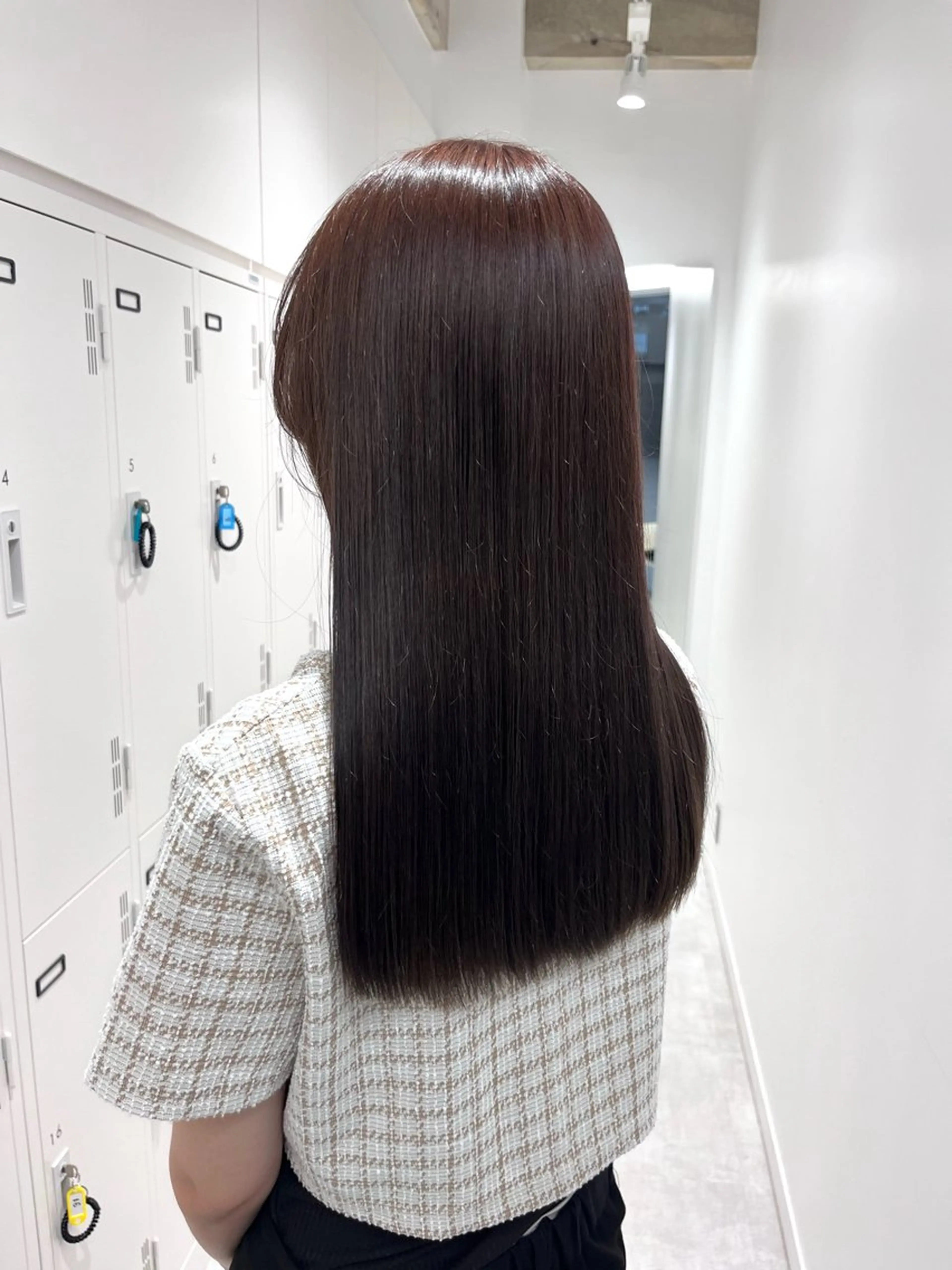 【🤍髪質改善カラー🤍】　艶カラー×aujua 1stepトリートメントの写真