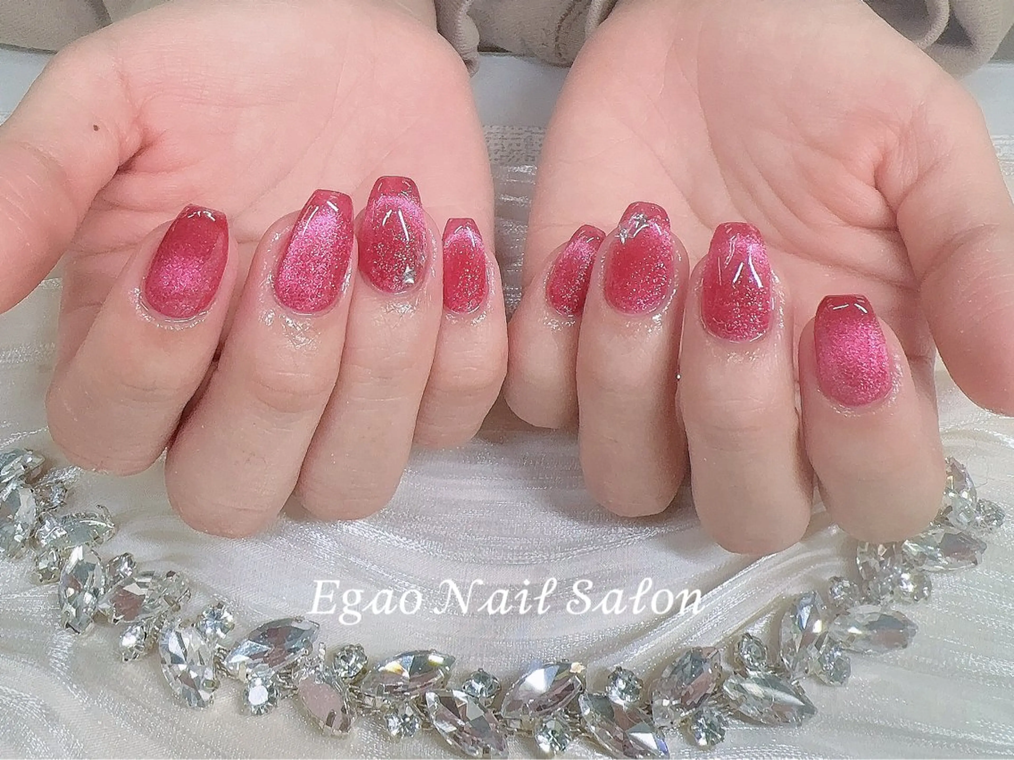 ネイル フットネイル ジェルネイル 韓国ネイル マグネットネイル メンズネイル ハンドネイル Egao Nail Salonのネイルデザイン