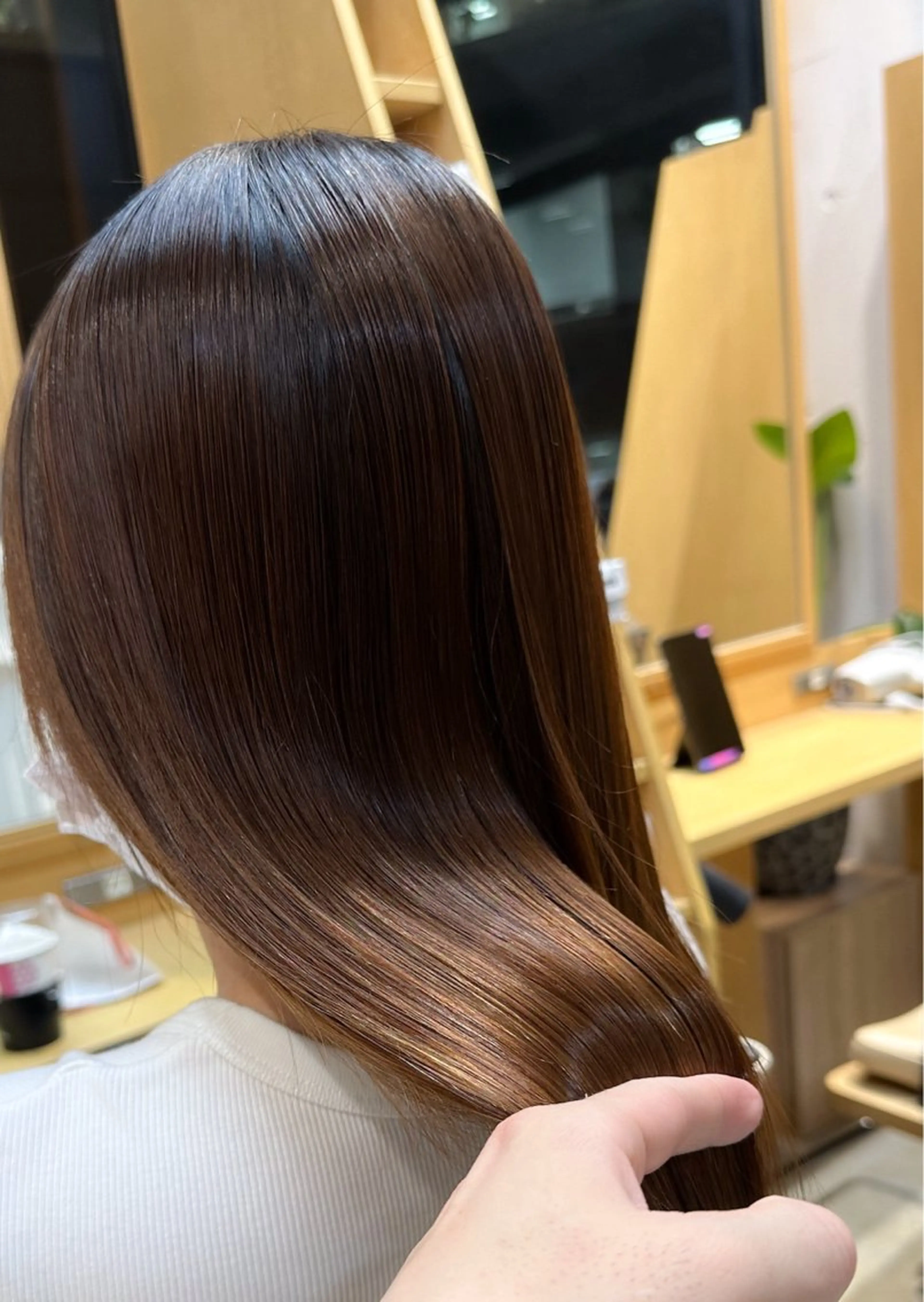 2時間ご相談コース　髪質診断＋カット＋カラー＋トリートメント　¥11400​〜​16400の写真