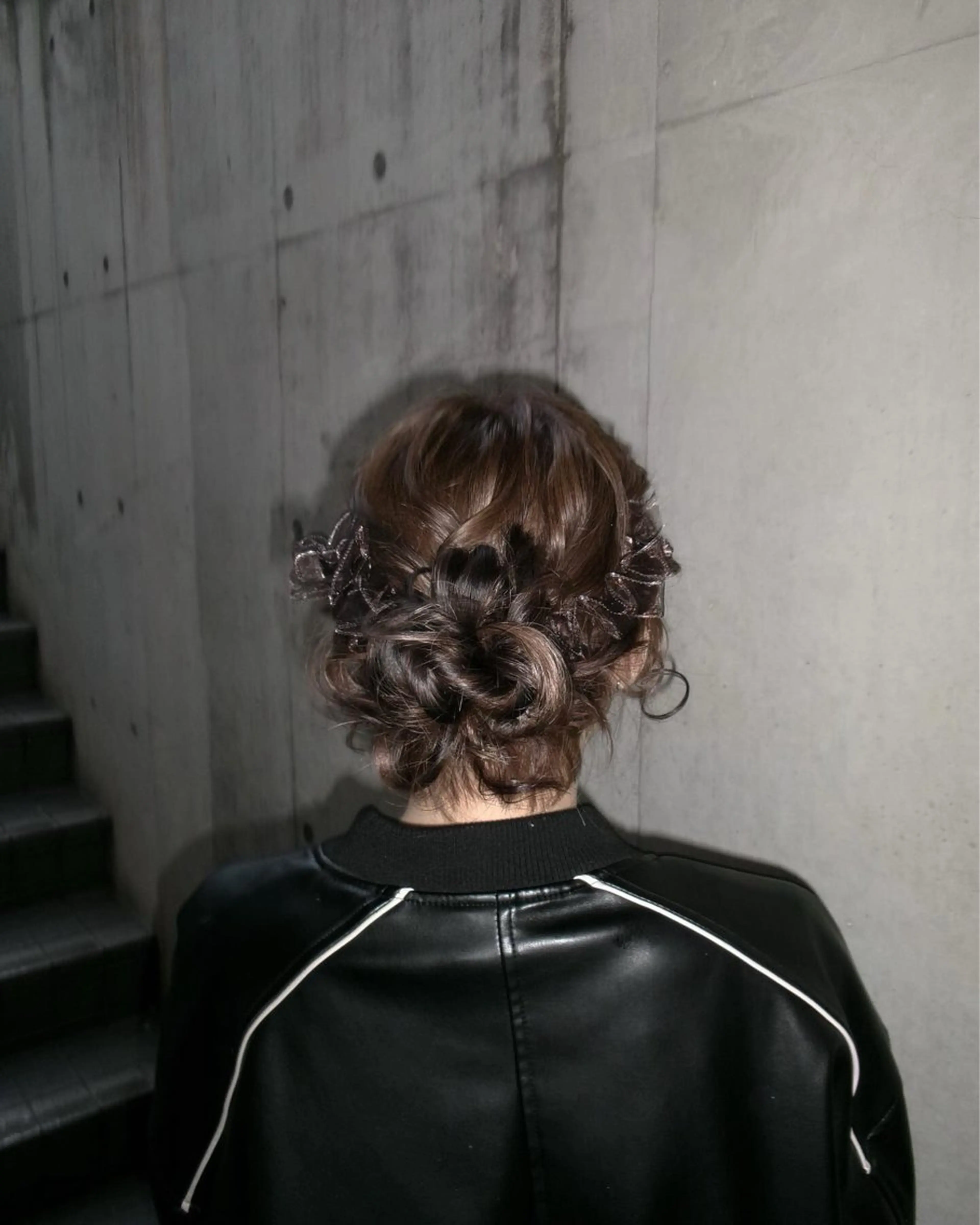 ミディアム ヘアアレンジ ROVER所属・Konomura Neneのヘアスタイル