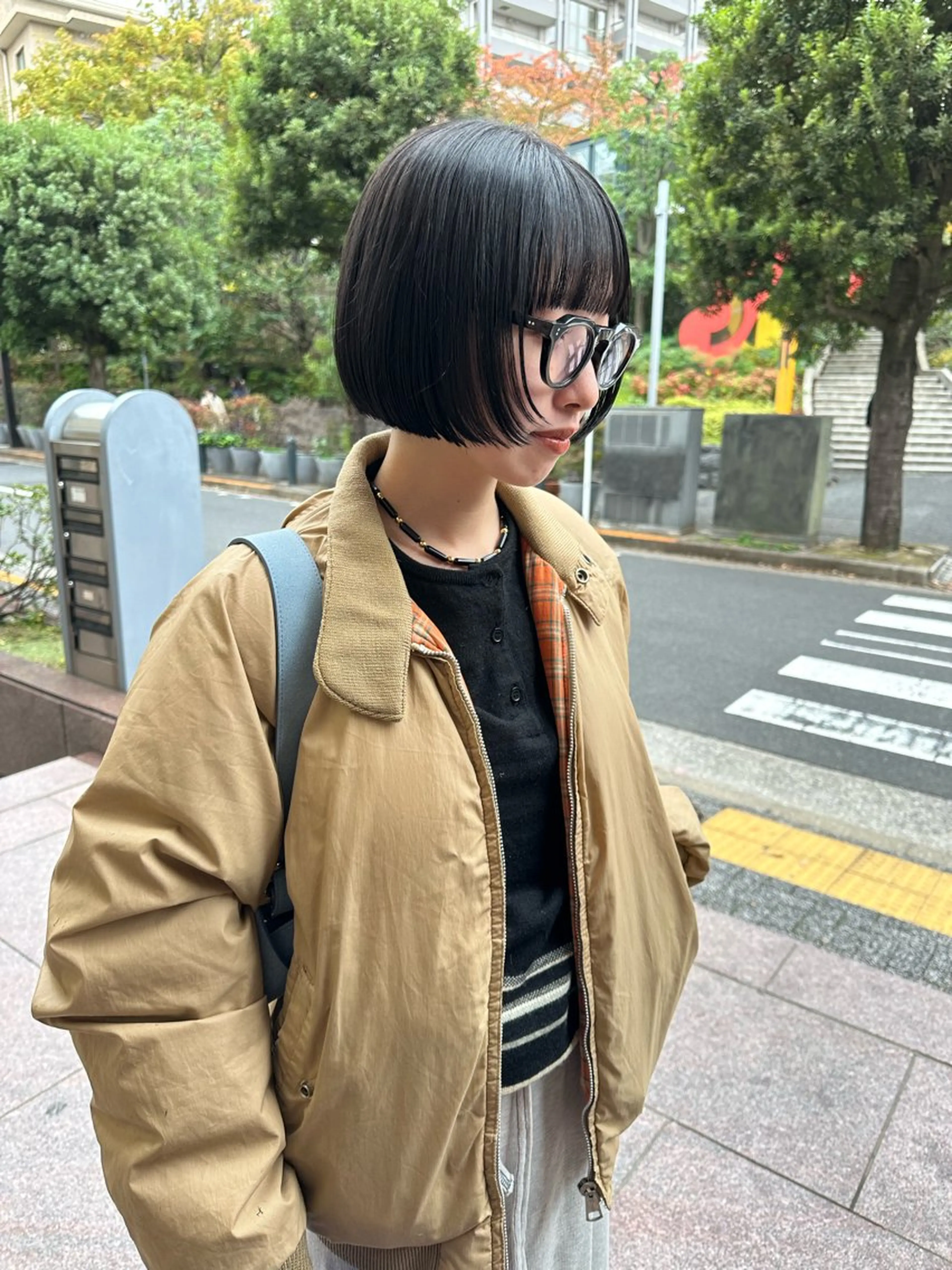 ショート カット ボブ/似合わせカット /ニュアンスカラーのヘアスタイル